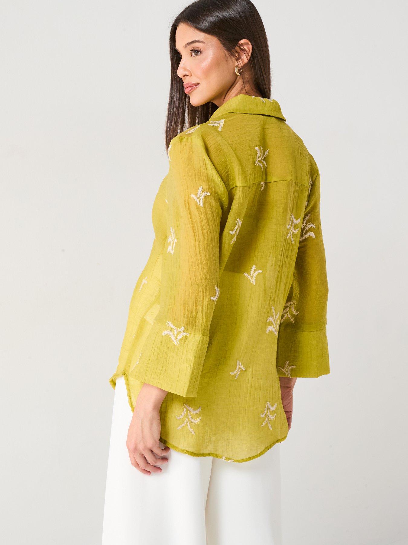 jdy-semi-sheer-embroidered-shirt-greenstillFront