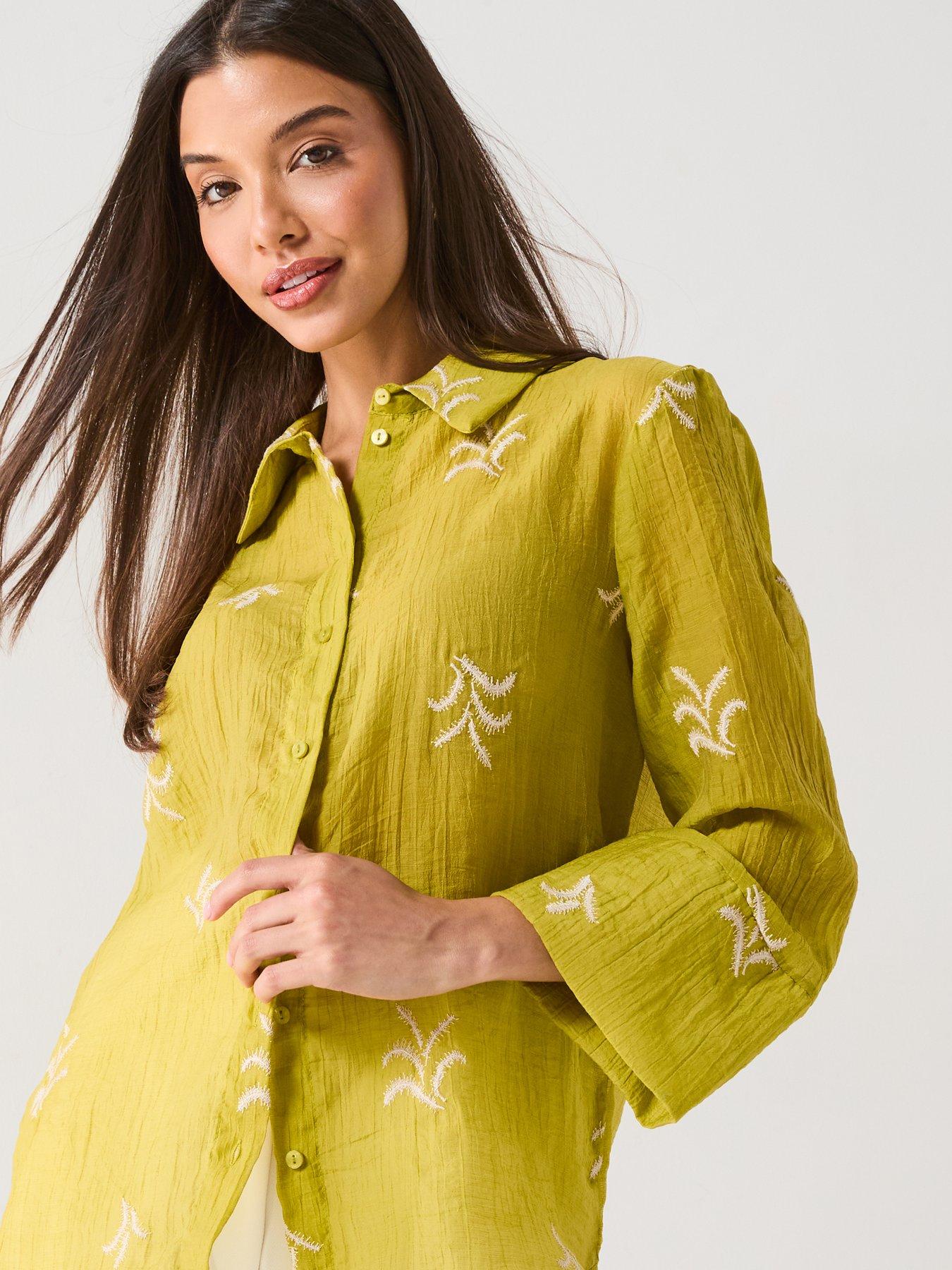 jdy-semi-sheer-embroidered-shirt-greendetail