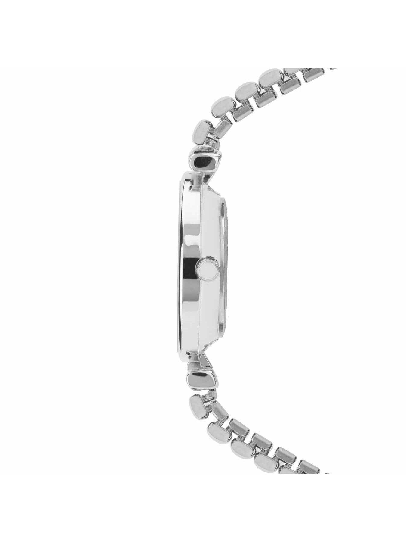 limit-limit-womens-classic-silver-stainless-steel-expanding-bracelet-with-white-dial-analogue-watchoutfit