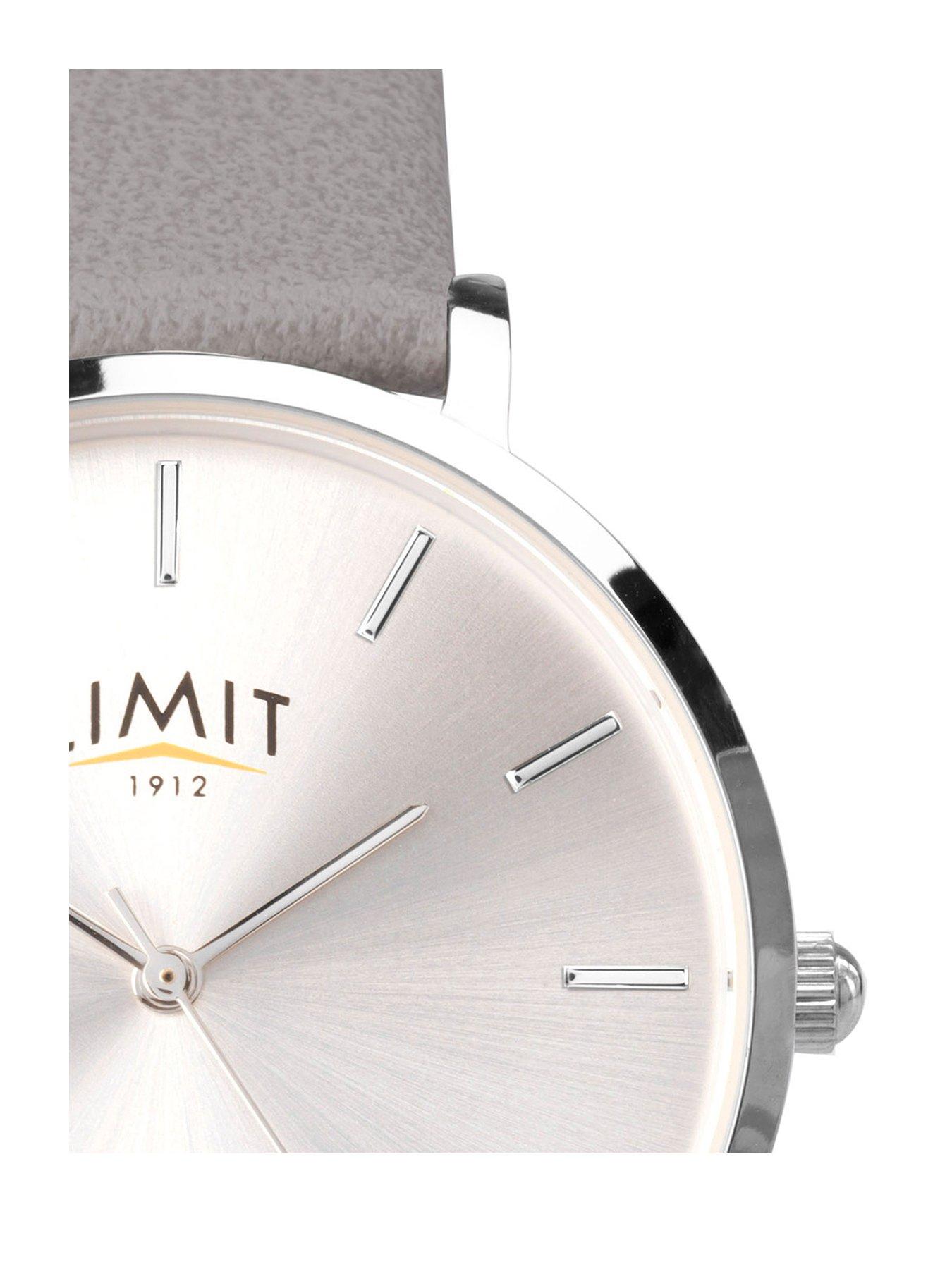 limit-womens-secret-garden-grey-polyurethane-strap-with-silver-white-dial-analogue-watchstillFront