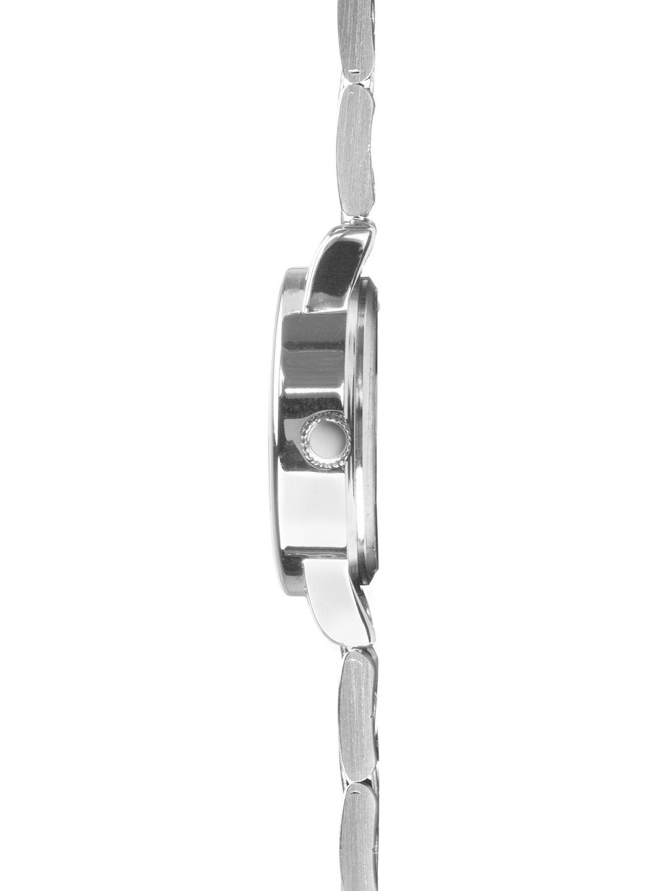 Image 3 of 4 of Limit Limit Womens Silver Stainless Steel Bracelet with White Dial Analogue Watch
