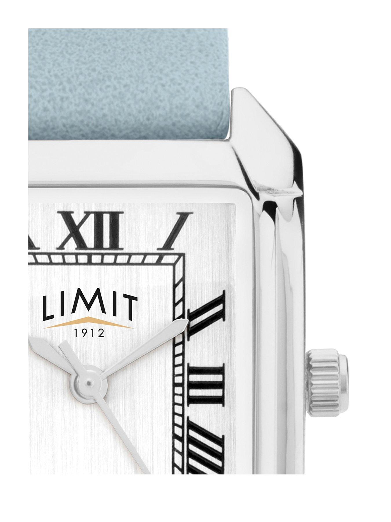 limit-womens-classic-blue-polyurethane-strap-with-silver-dial-analogue-watchstillFront