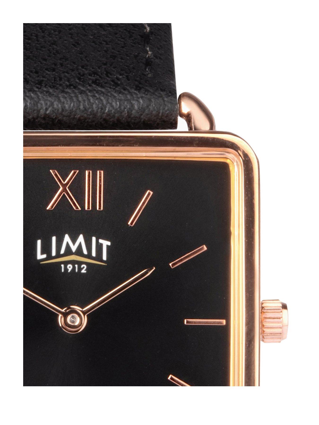 limit-limit-womens-black-polyurethane-strap-with-black-dial-analogue-watchstillFront