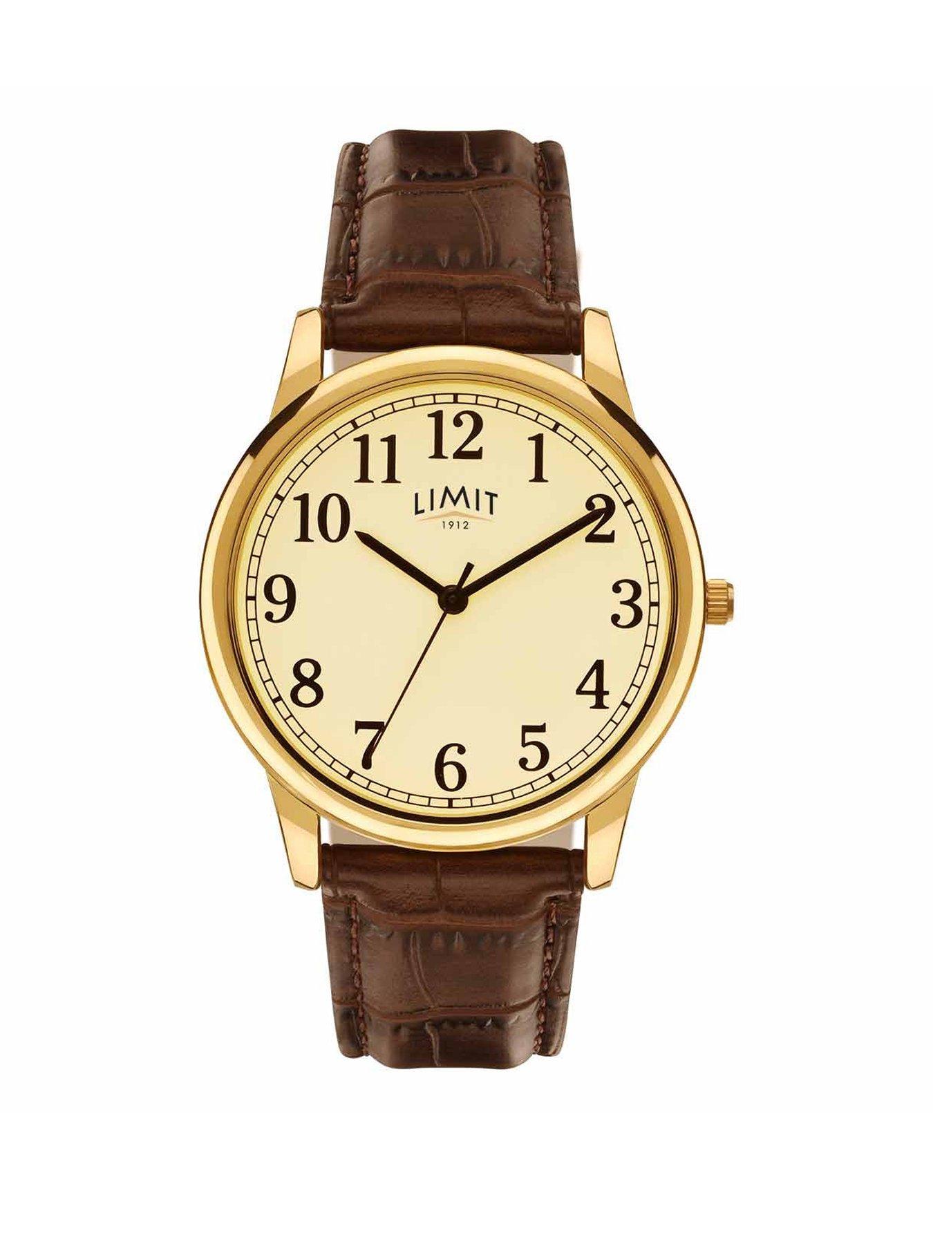 limit-mens-modern-brown-polyurethane-strap-with-cream-dial-analogue-watch