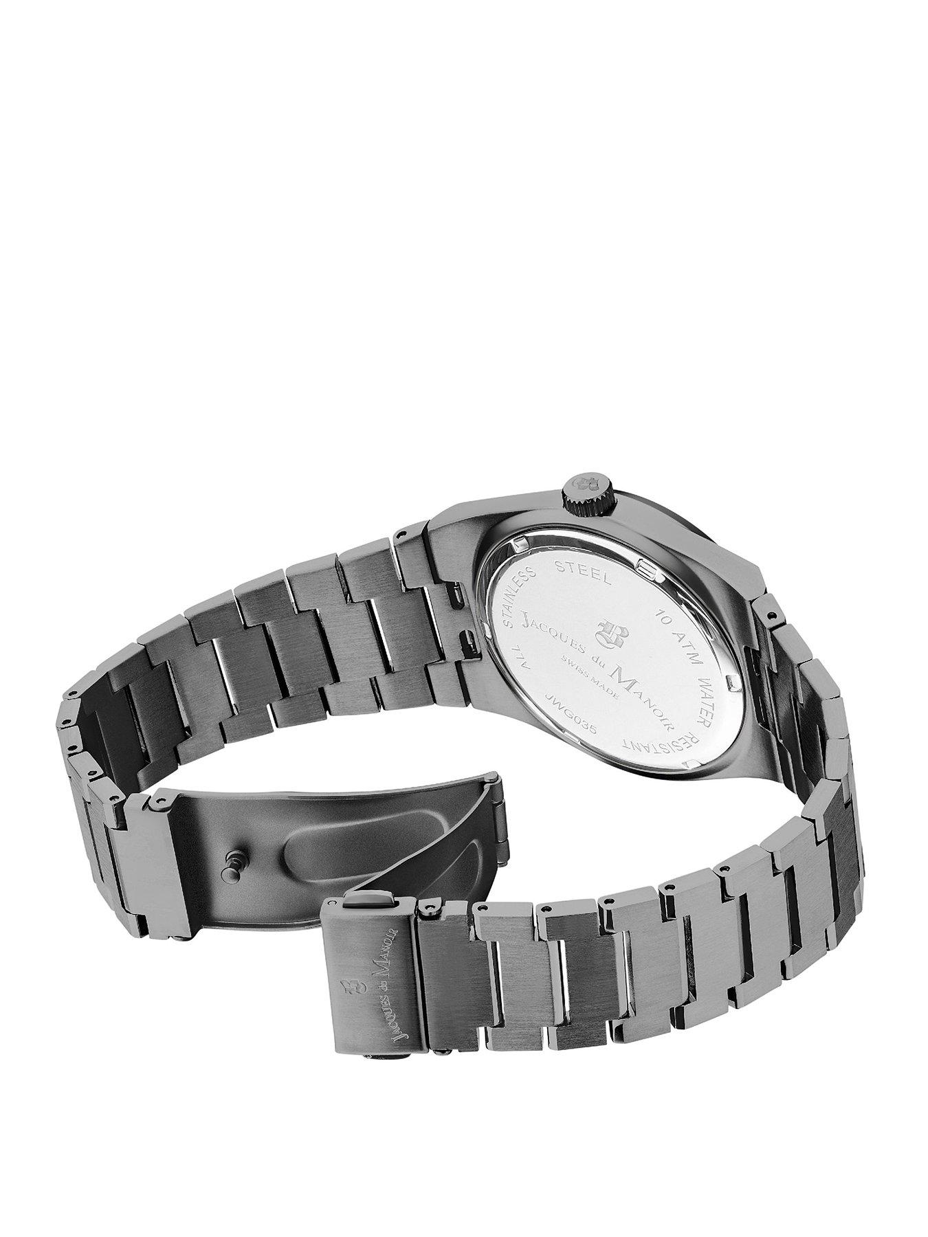 jacques-du-manoir-swiss-made-horizon-gents-black-bracelet-watchstillFront