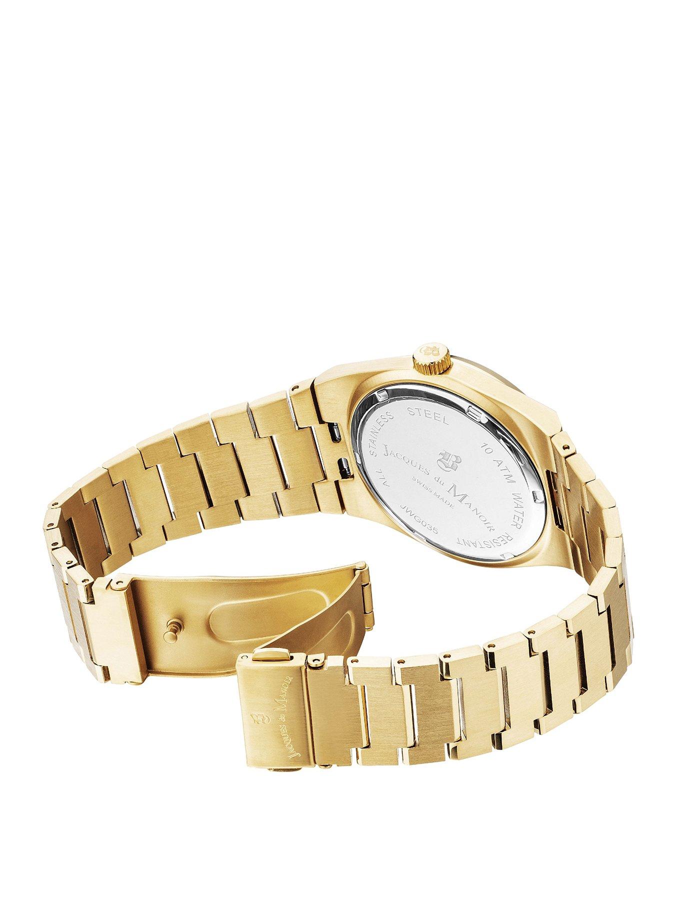 jacques-du-manoir-swiss-made-horizon-gents-gold-plated-bracelet-watchstillFront