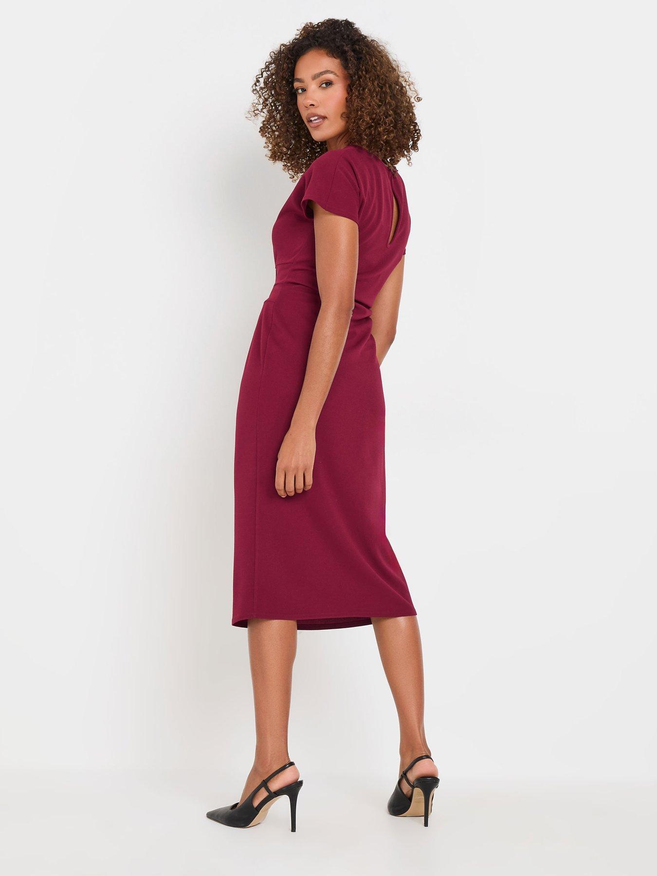 mco-berry-bow-detail-midi-dressstillFront