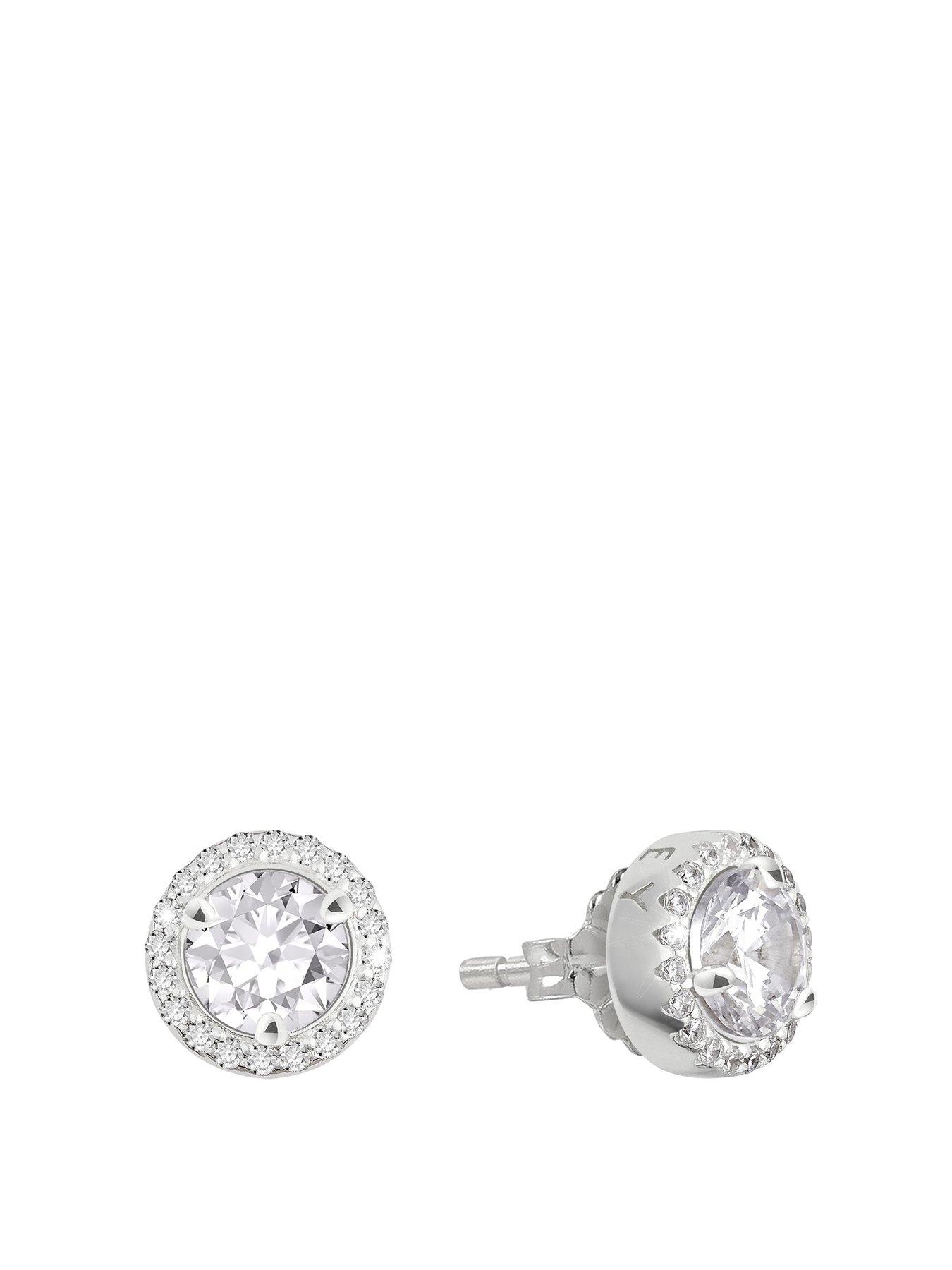 radley-radley-sterling-silver-cubic-zirconia-stone-set-stud-earrings