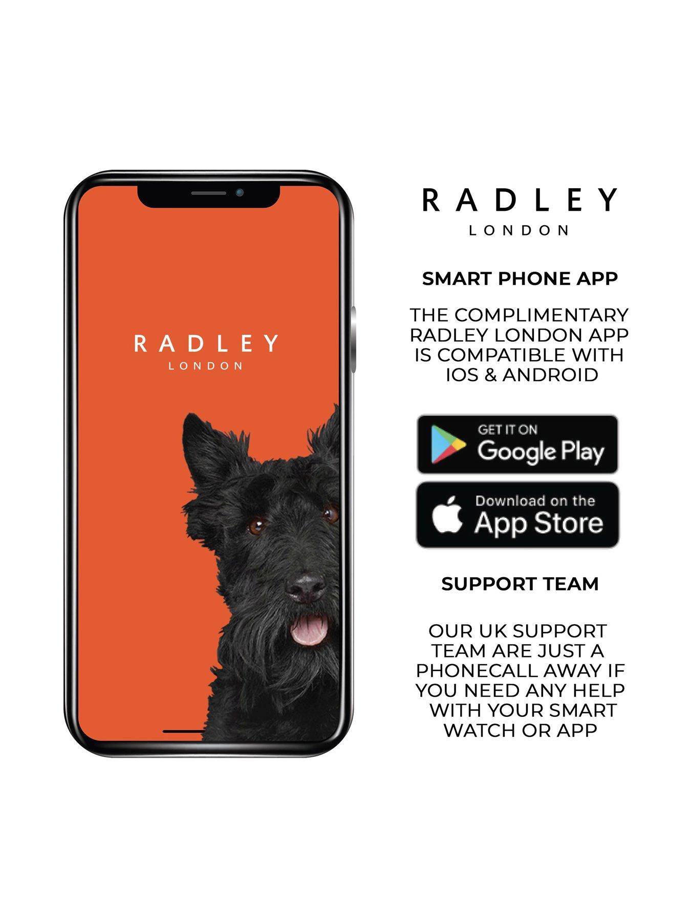 Image 5 of 6 of Radley Radley Ladies Series 21 Stainless Steel Lozenge Pale Gold Plated Strap Smart Watch