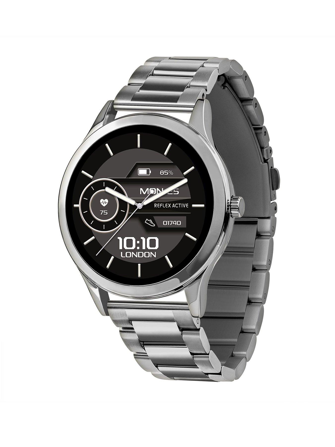 Reflex Active Reflex Active Series 31 Stainless Steel Bracelet Amoled Smart Calling Watch