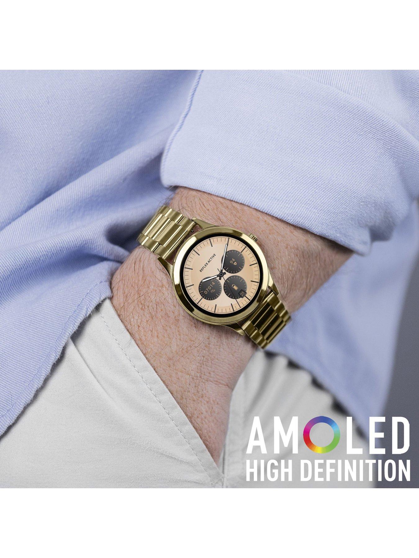 reflex-active-reflex-active-series-31-gold-stainless-steel-strap-amoled-smart-calling-watchoutfit