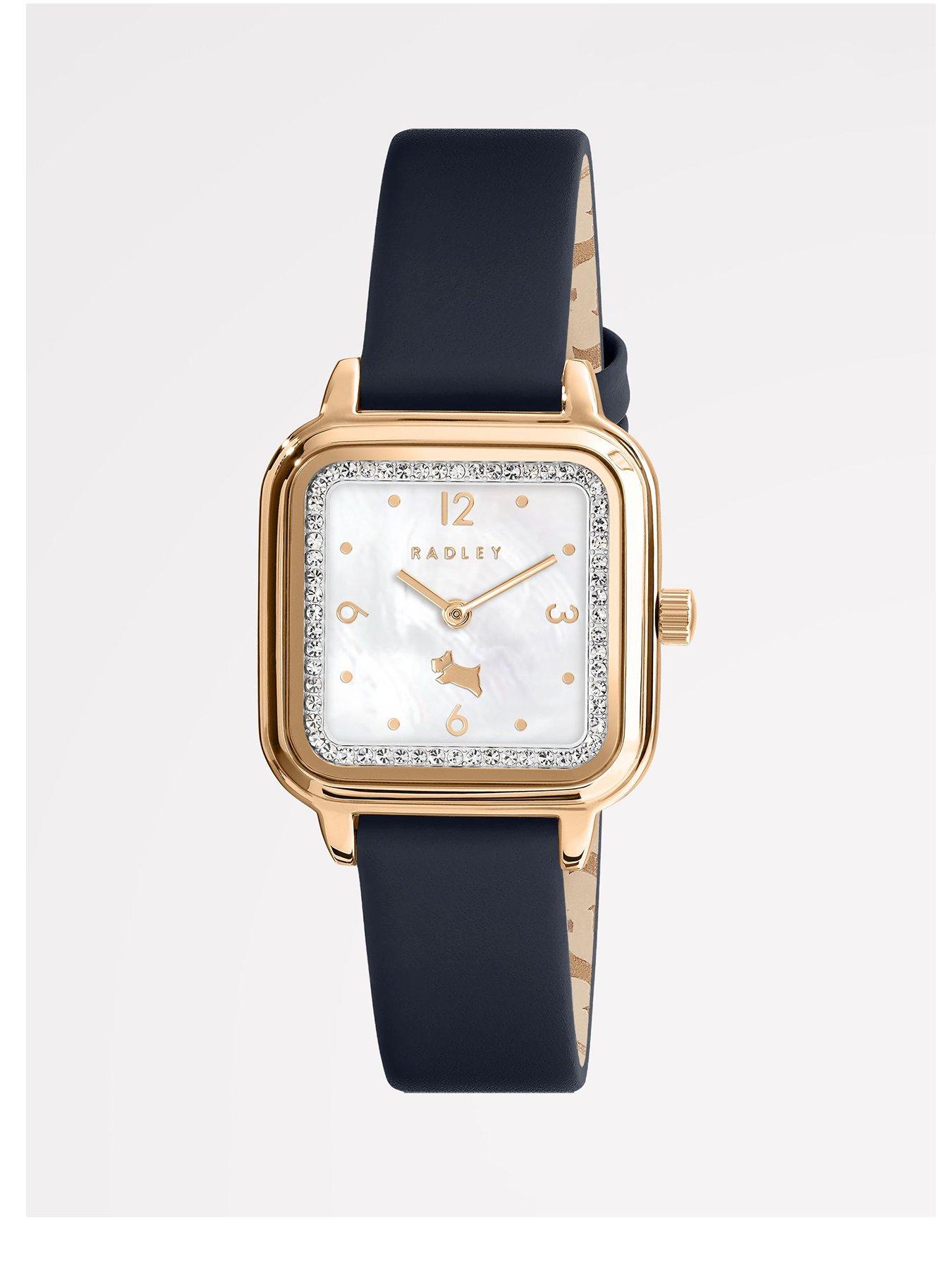 radley-radley-square-rose-gold-plated-ink-blue-leather-strap-watch