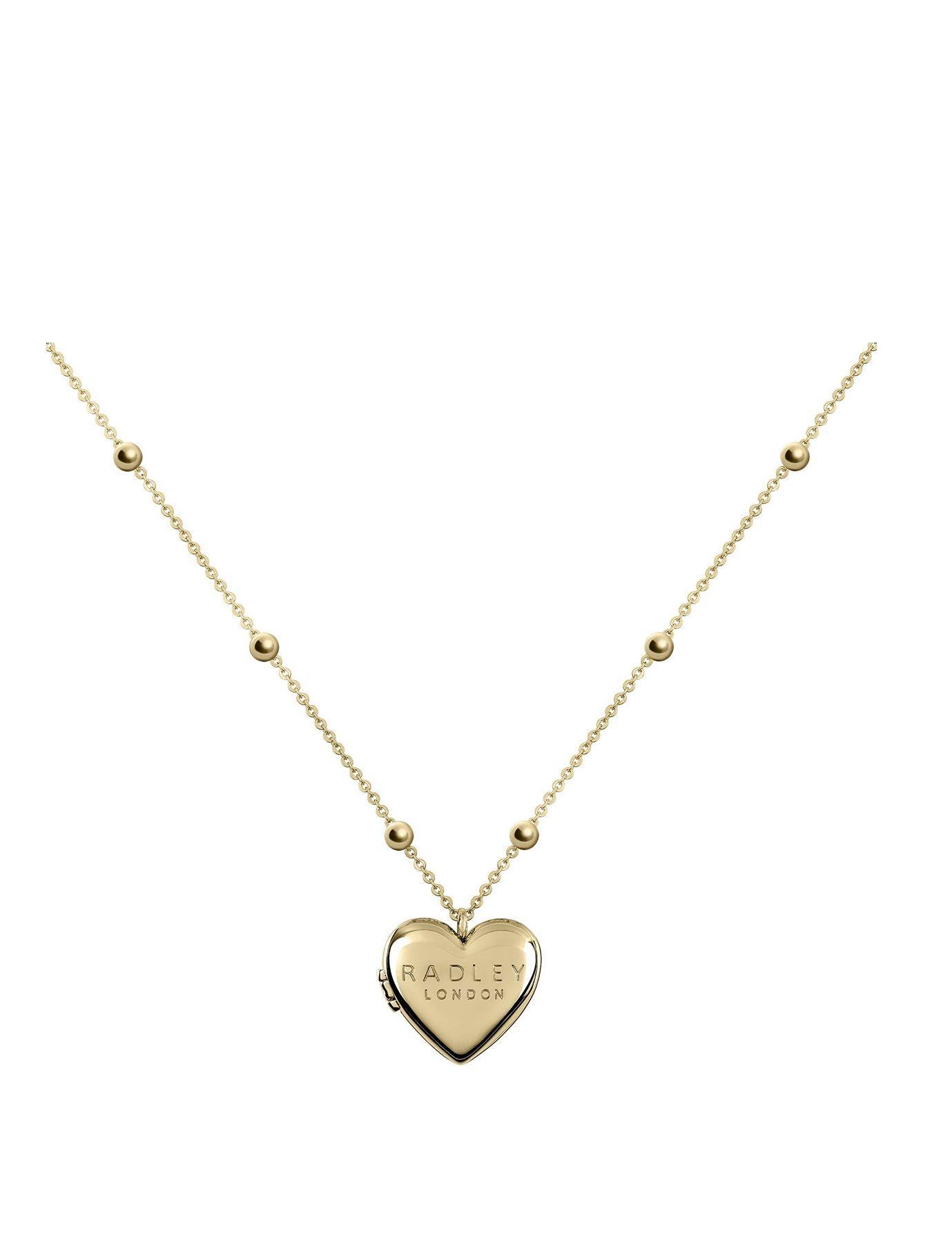 Radley Radley 18ct Gold Plated Heart Locket Necklace