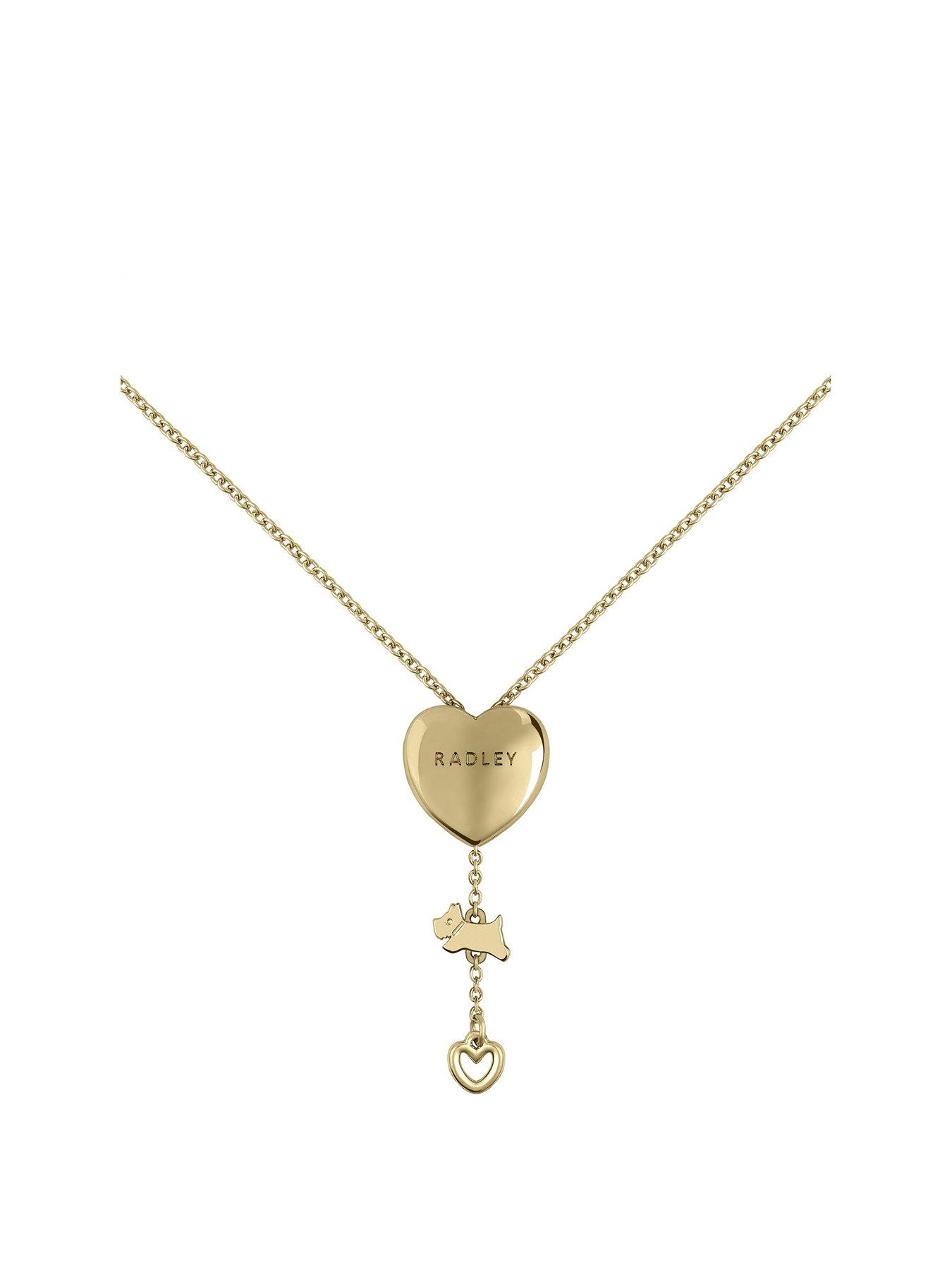 radley-radley-18ct-gold-plated-heart-lariat-necklace