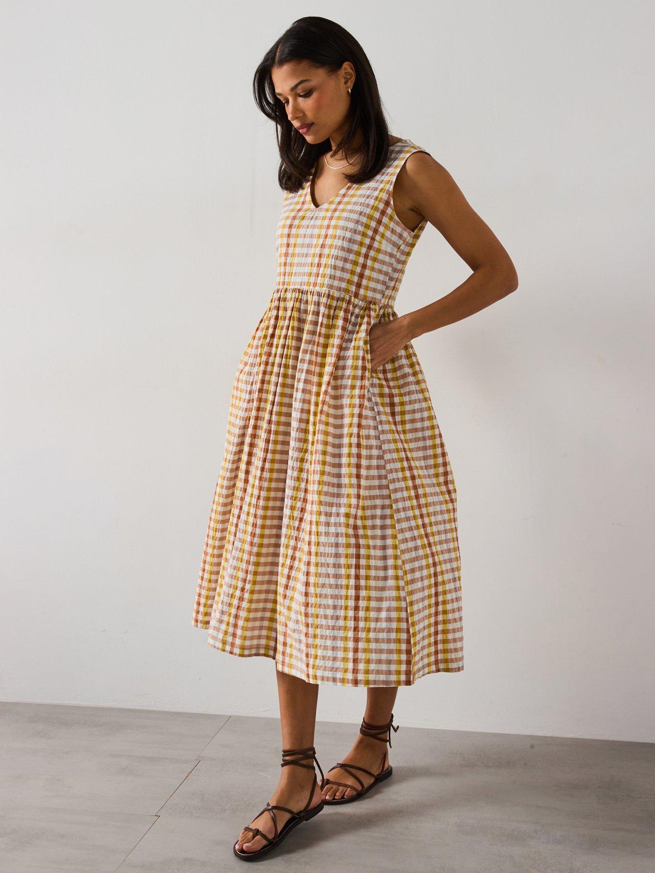undefined Barbour Penelope Midi Dress - Multi