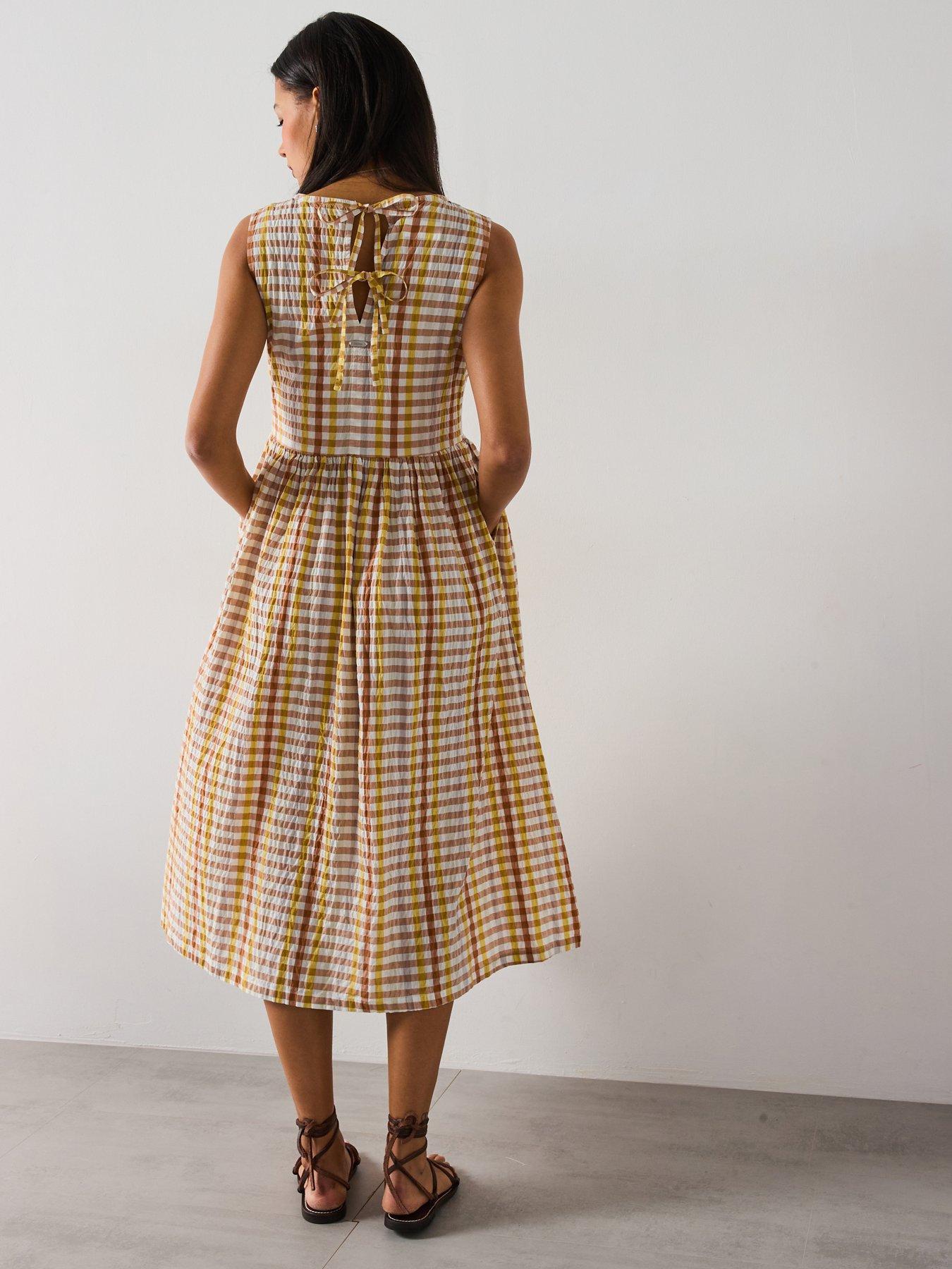 barbour-penelope-midi-dress-multistillFront