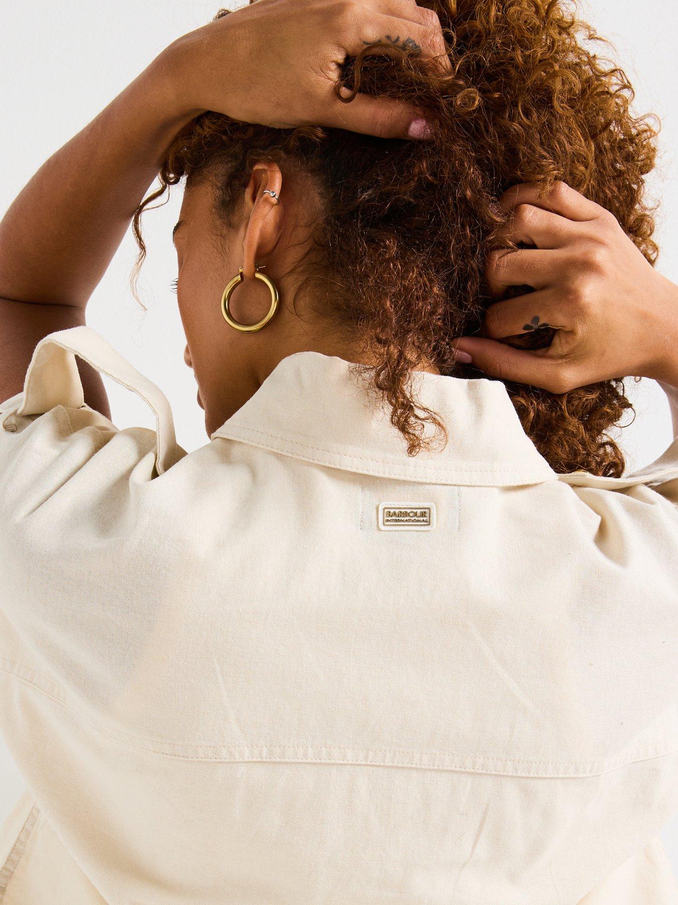 Image 4 of 6 of Barbour International Priya Shirt - Beige