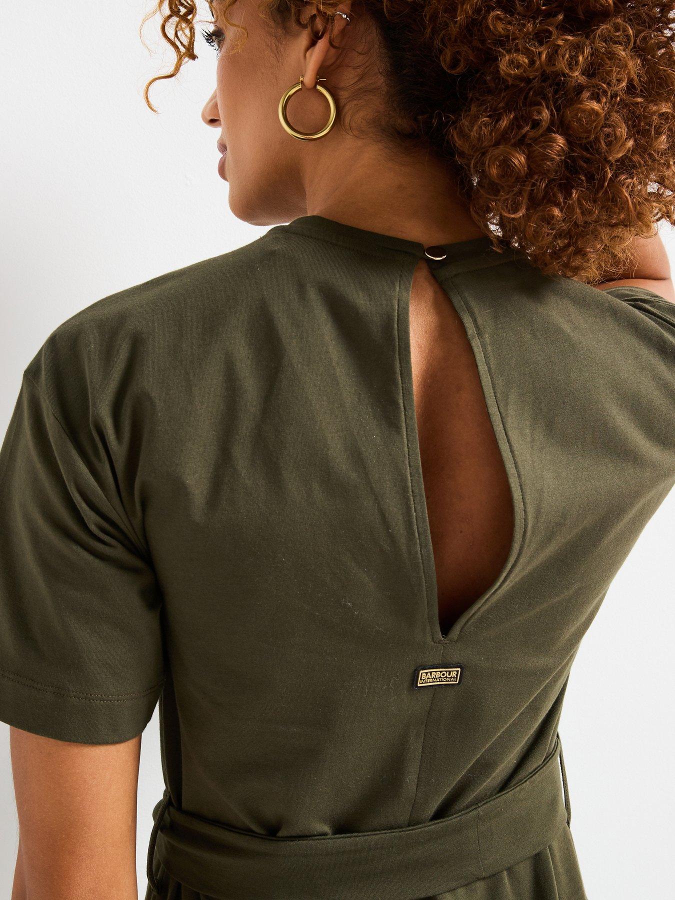 Image 5 of 5 of Barbour International Sierra Jumpsuit - Khaki