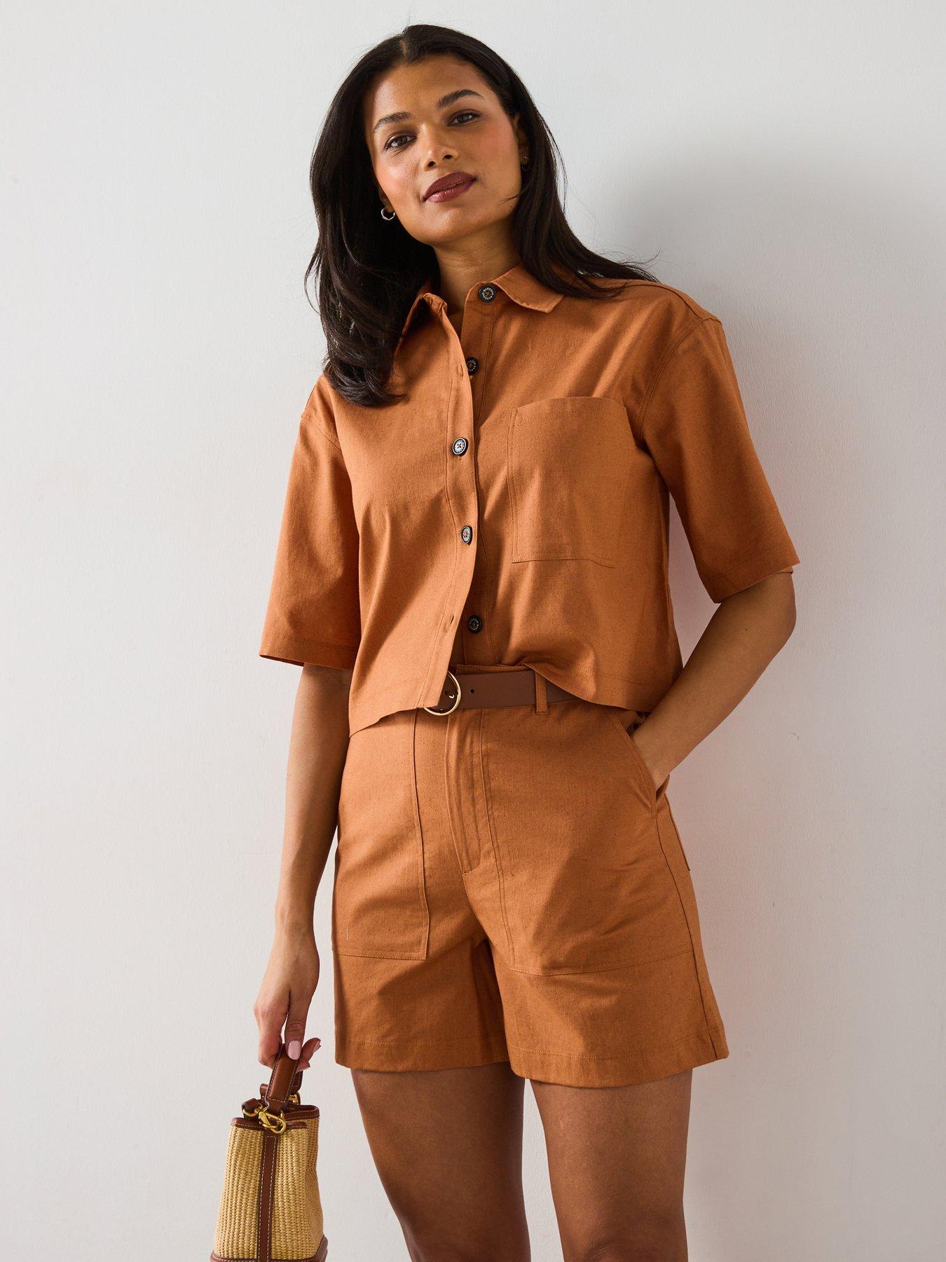 Image 1 of 6 of Barbour Cary Shirt - Brown