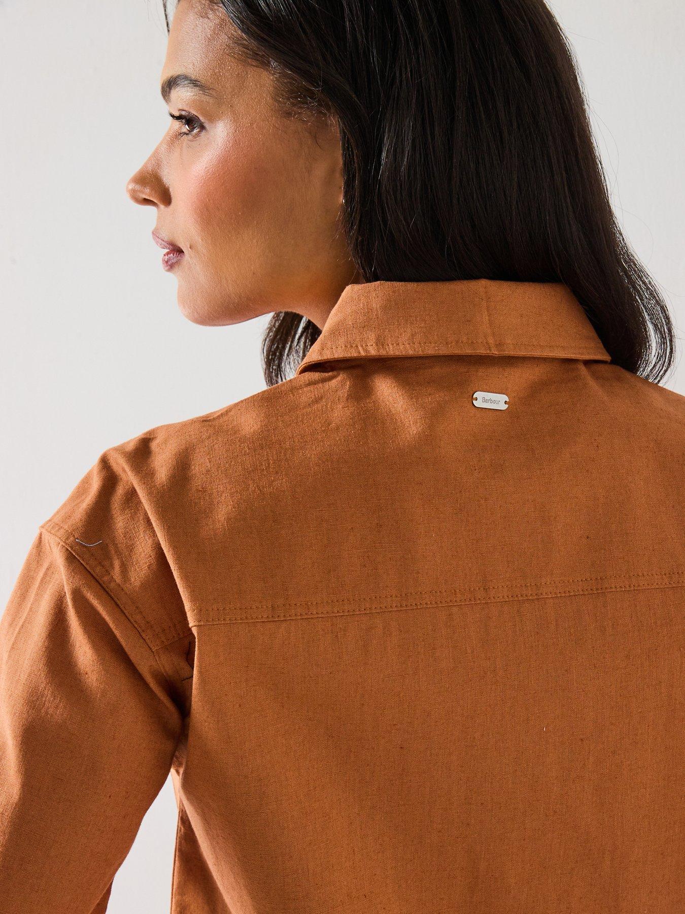 Image 4 of 6 of Barbour Cary Shirt - Brown