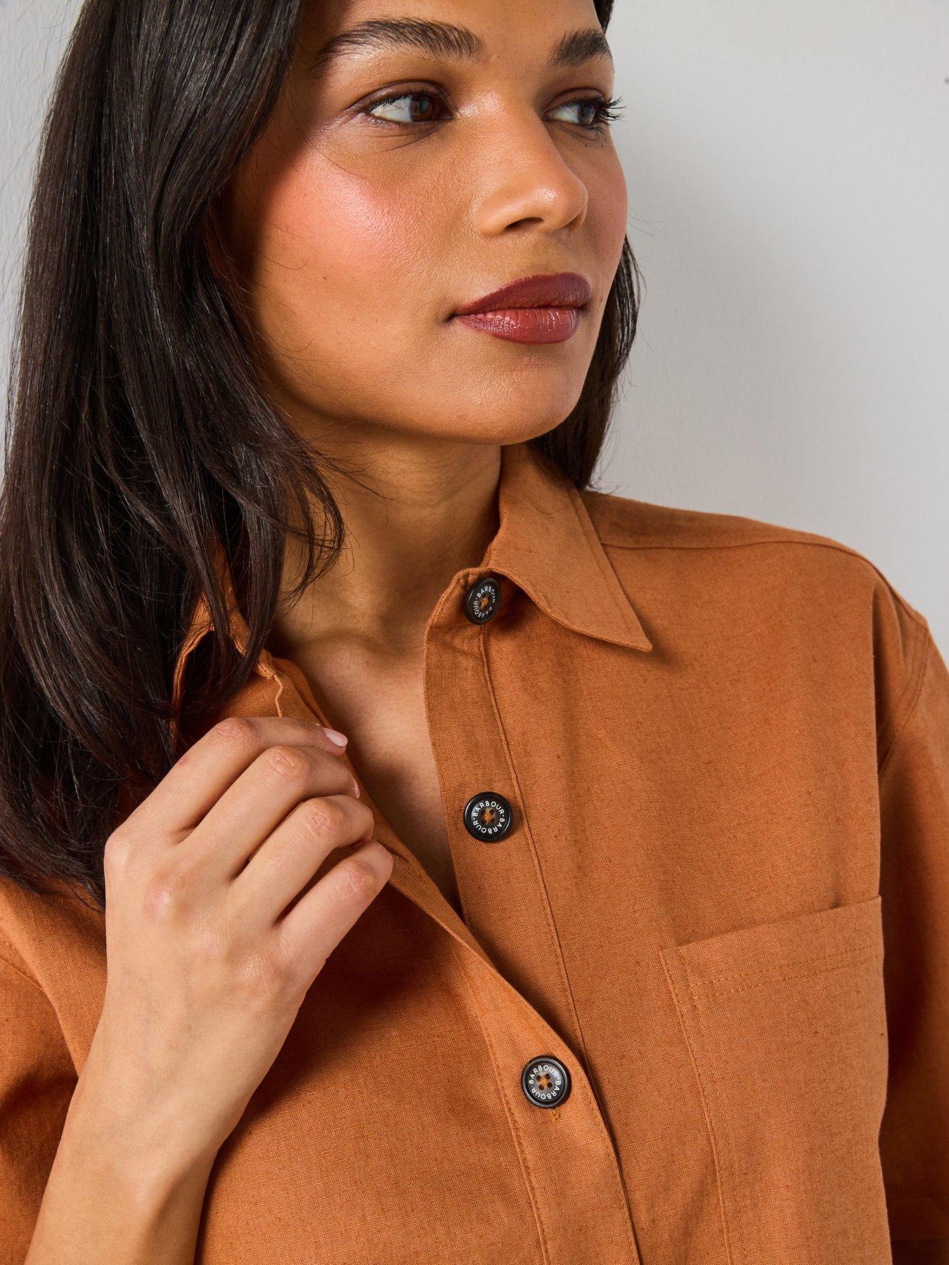 Image 5 of 6 of Barbour Cary Shirt - Brown