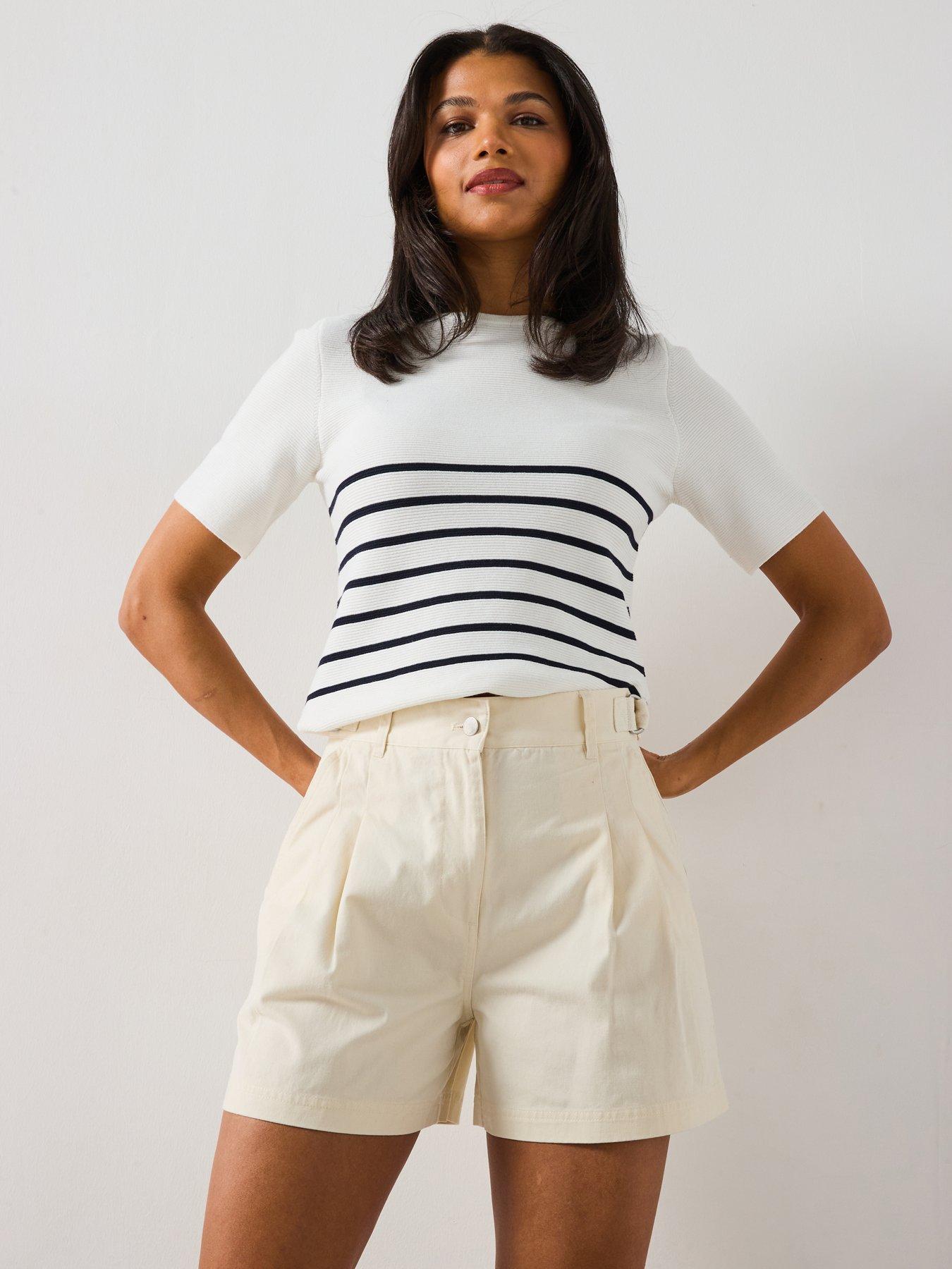 barbour-cecile-shorts-beigeoutfit