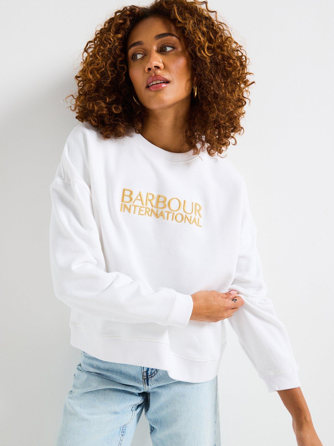 Image of Barbour International B.intl Dakota Sweatshirt-white