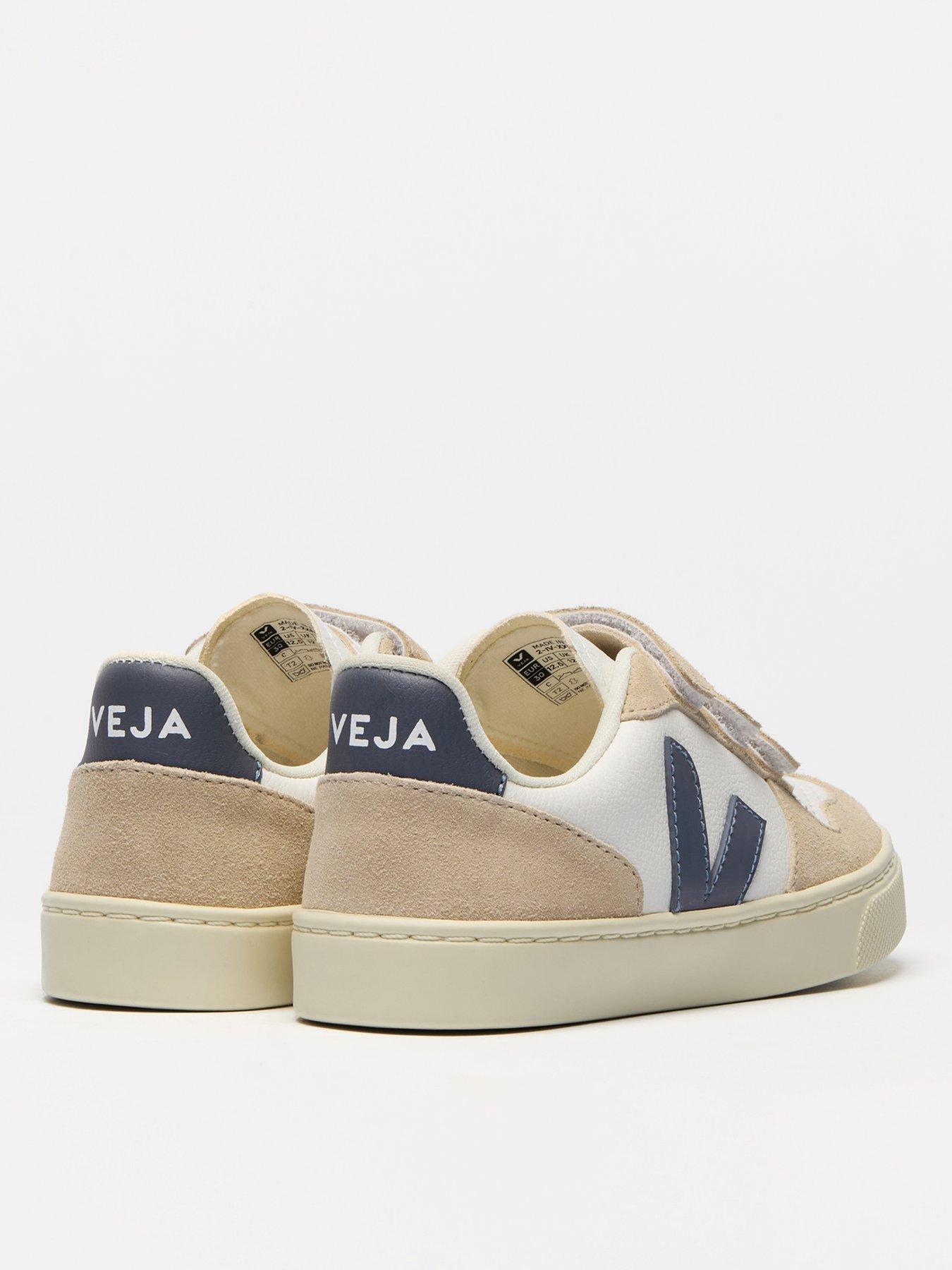 Image 3 of 3 of Veja Kids Small V-10 Trainers - Beige