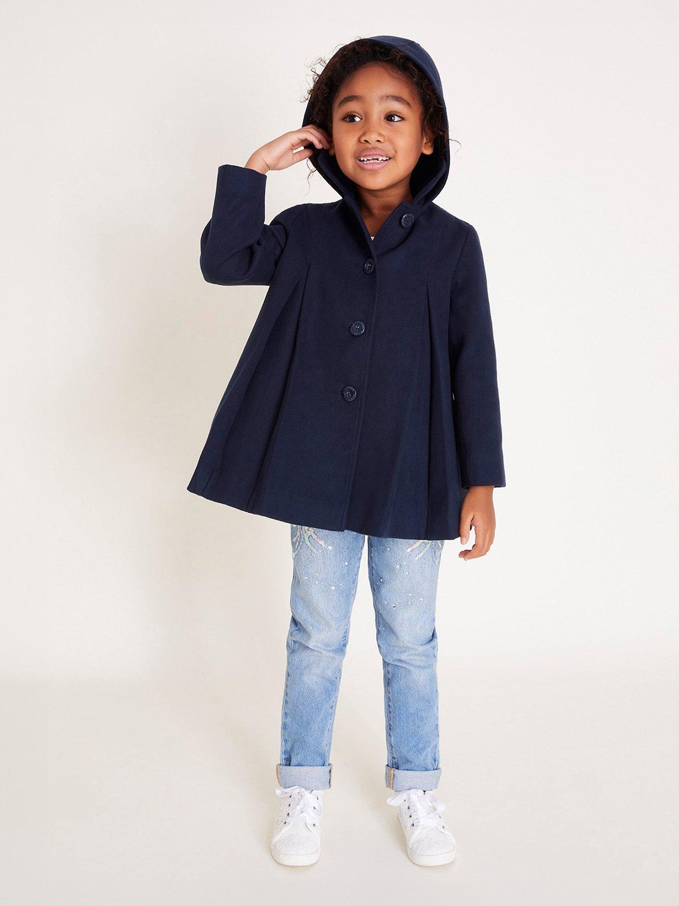 monsoon-girls-hooded-round-collar-coat-blue