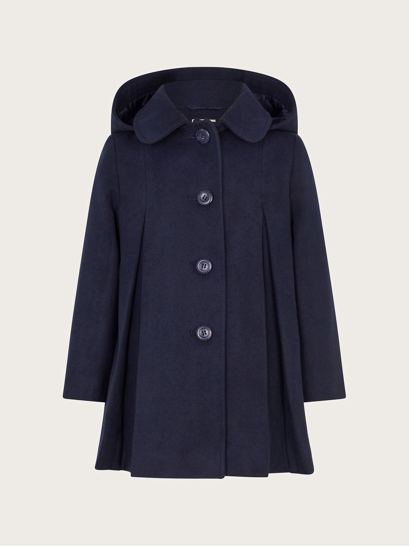 monsoon-girls-hooded-round-collar-coat-bluestillFront