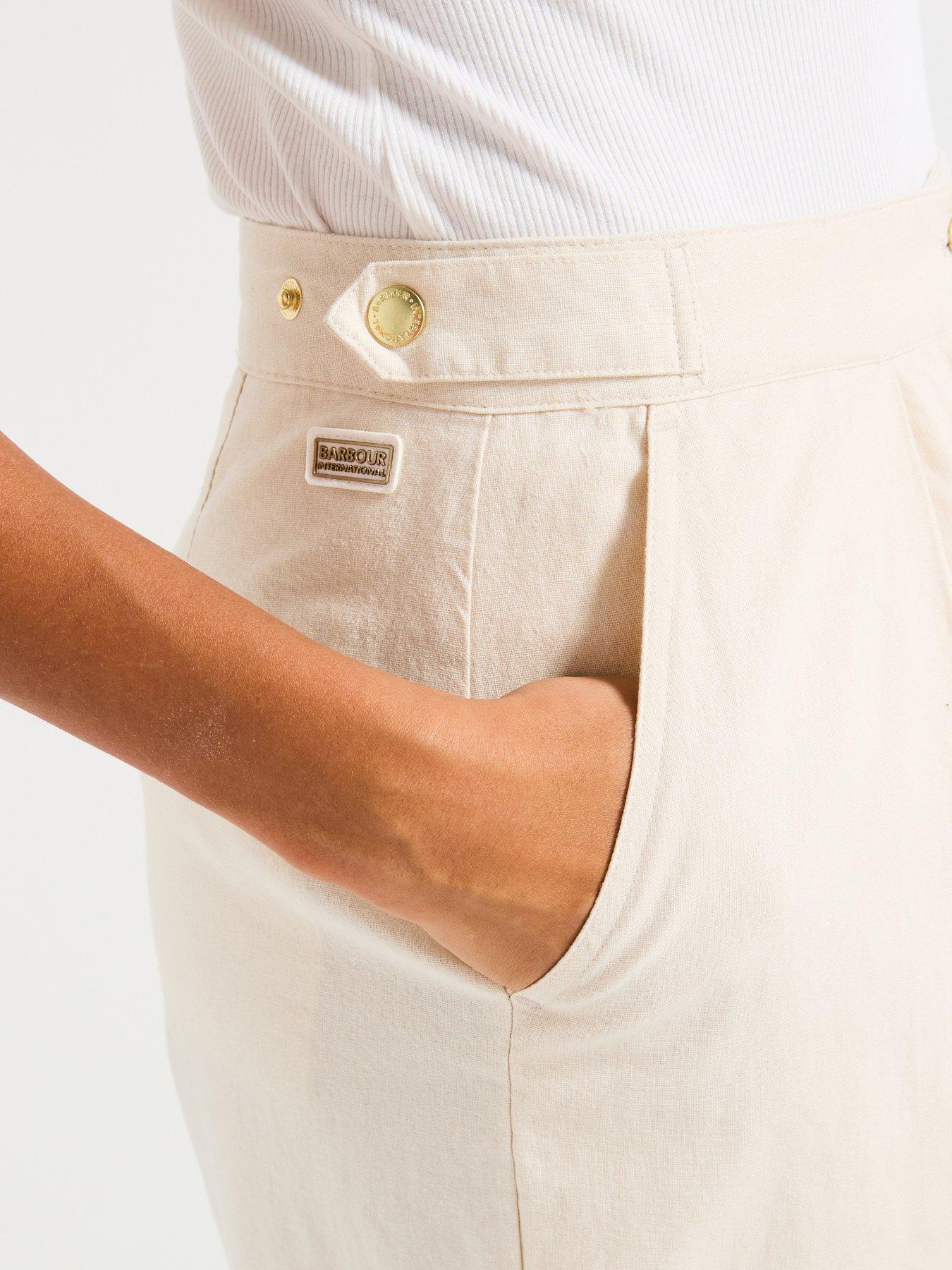 Image 5 of 6 of Barbour International Riley Trousers - Beige
