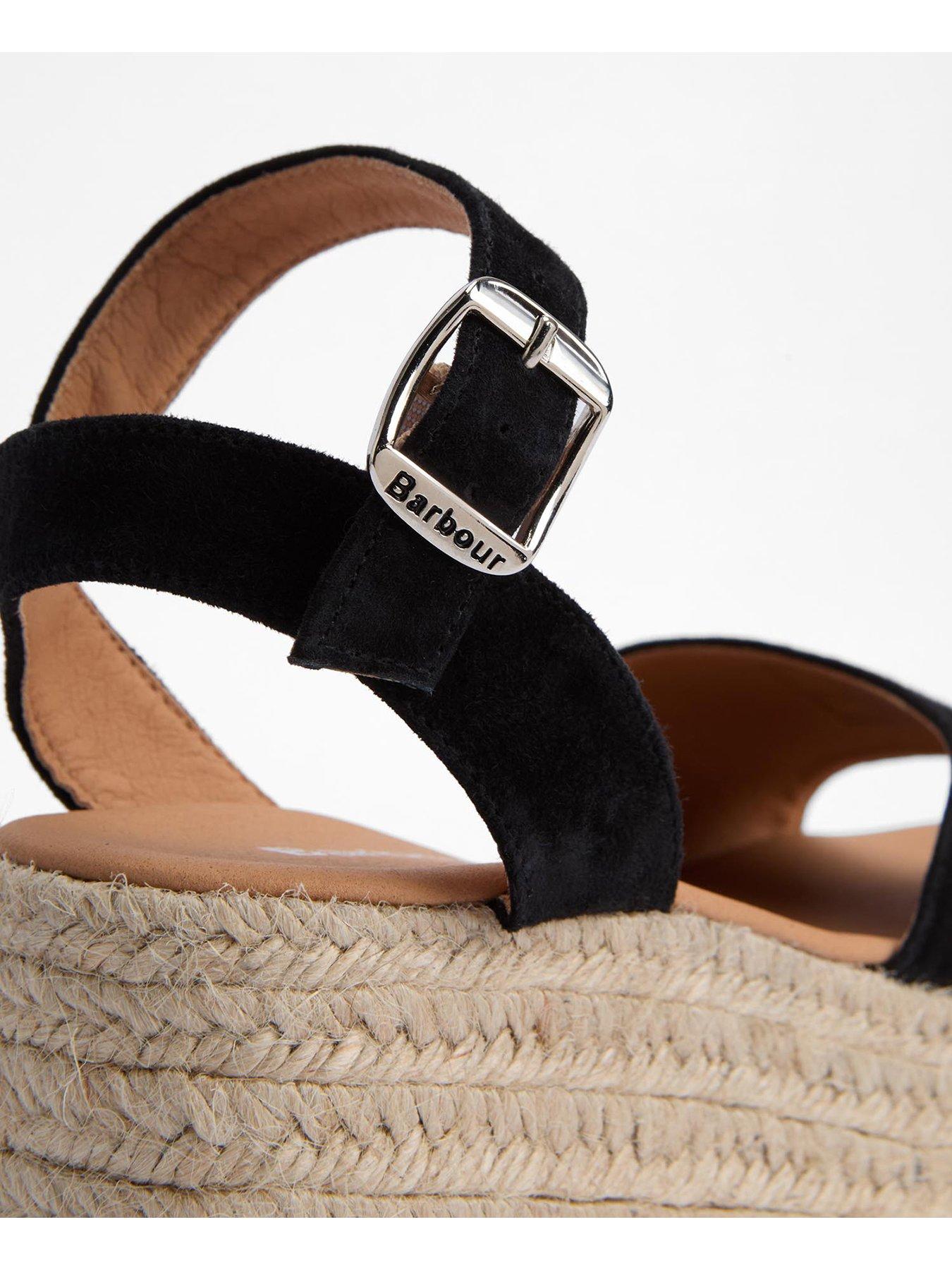 Image 5 of 5 of Barbour Aspen Espadrille Wedge Sandals
