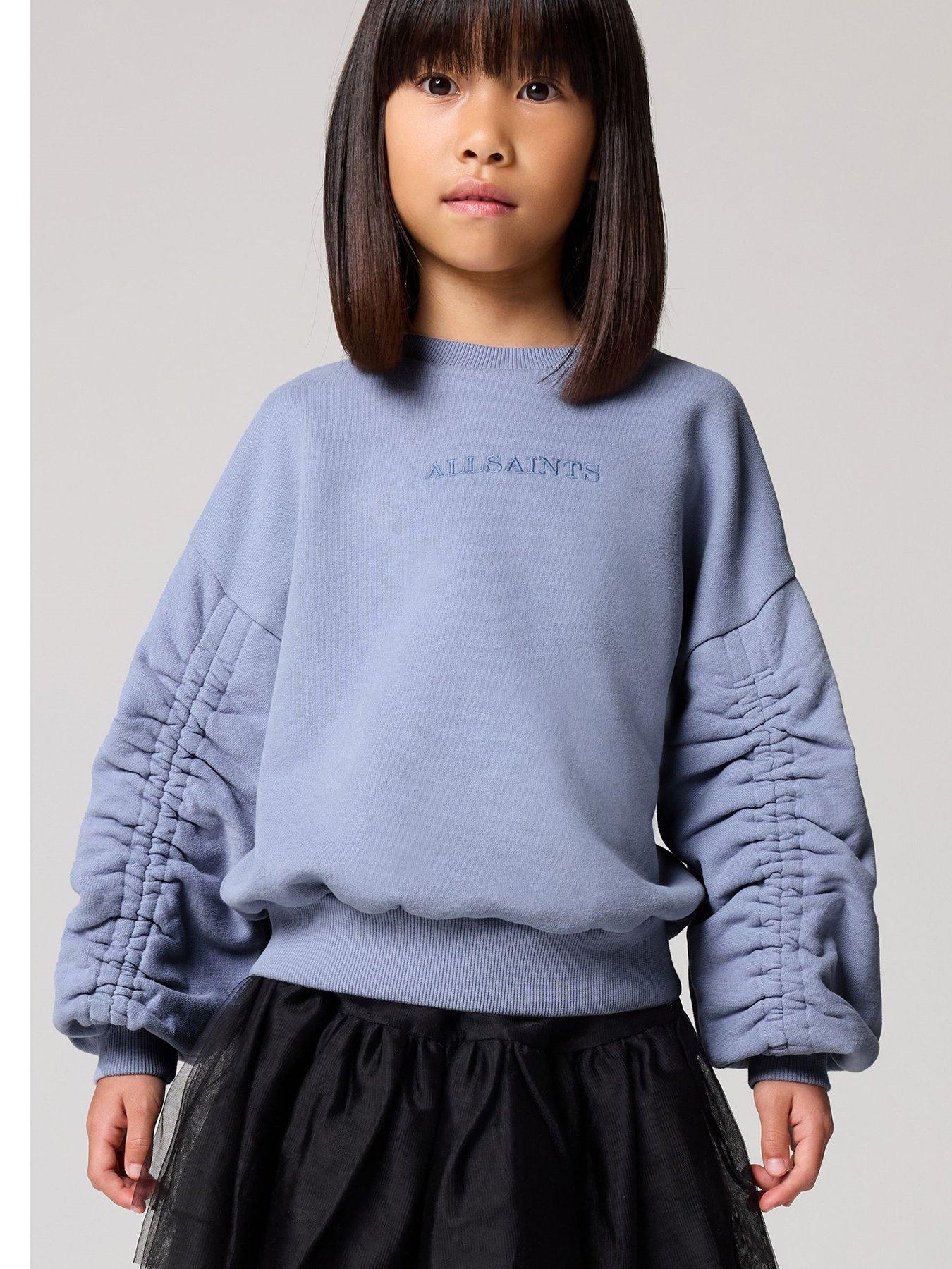 smallsaints-girls-ruched-sleeve-detail-sweatshirt-blue