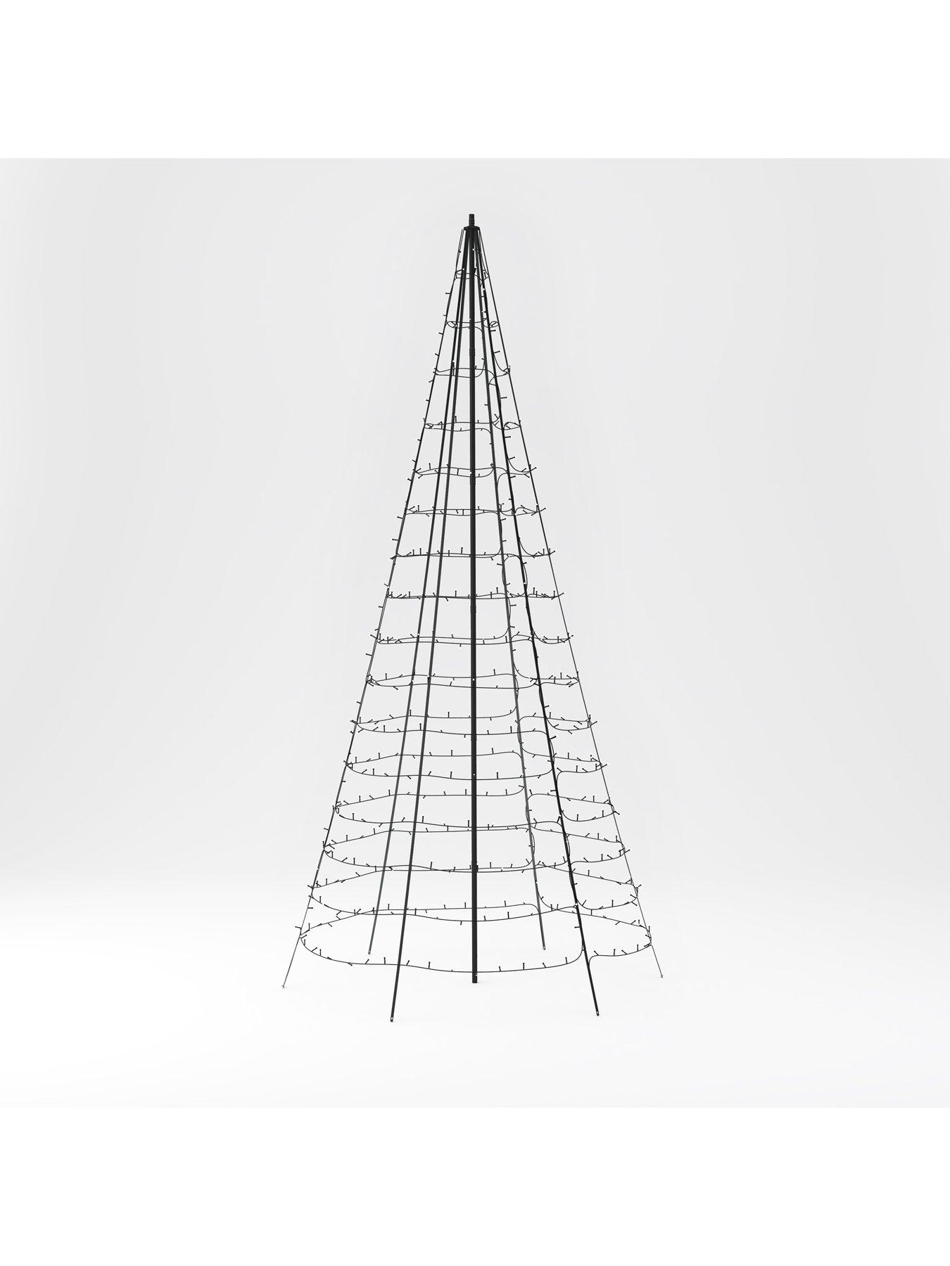 Image 2 of 7 of Twinkly Twinkly Light Tree 450 Rgb+w Smart App Controlled Smart Light Tree, 3m High, Ip44
