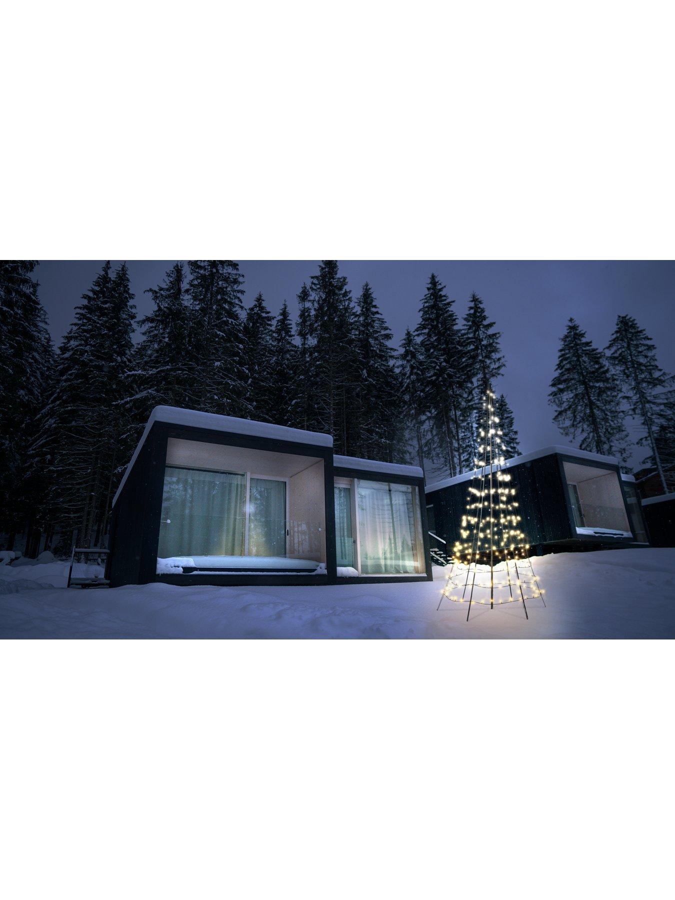 Image 3 of 6 of Twinkly Twinkly Light Tree 300 Rgb+w Smart App Controlled Smart Light Tree, 2m High, Ip44