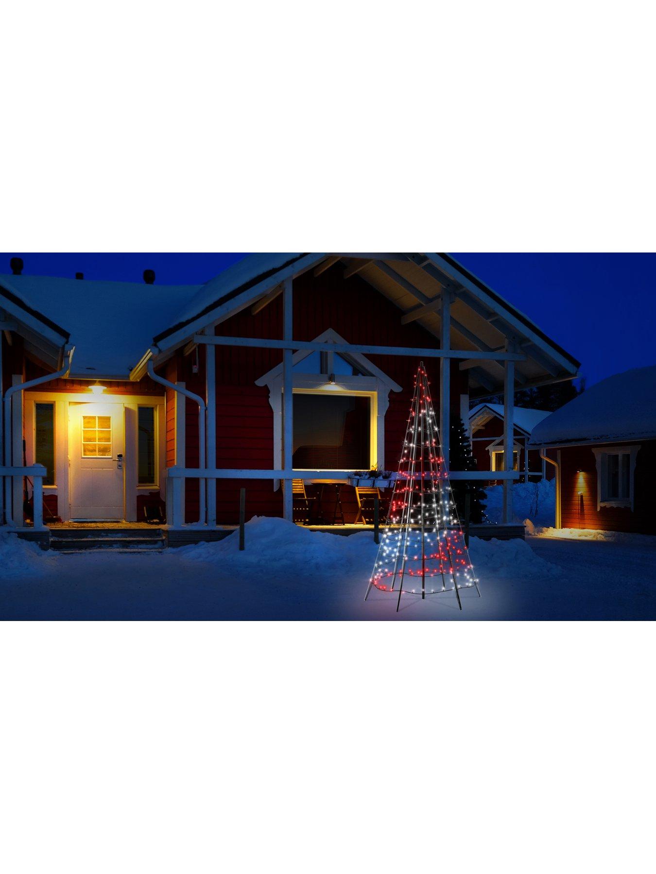 Image 4 of 6 of Twinkly Twinkly Light Tree 300 Rgb+w Smart App Controlled Smart Light Tree, 2m High, Ip44