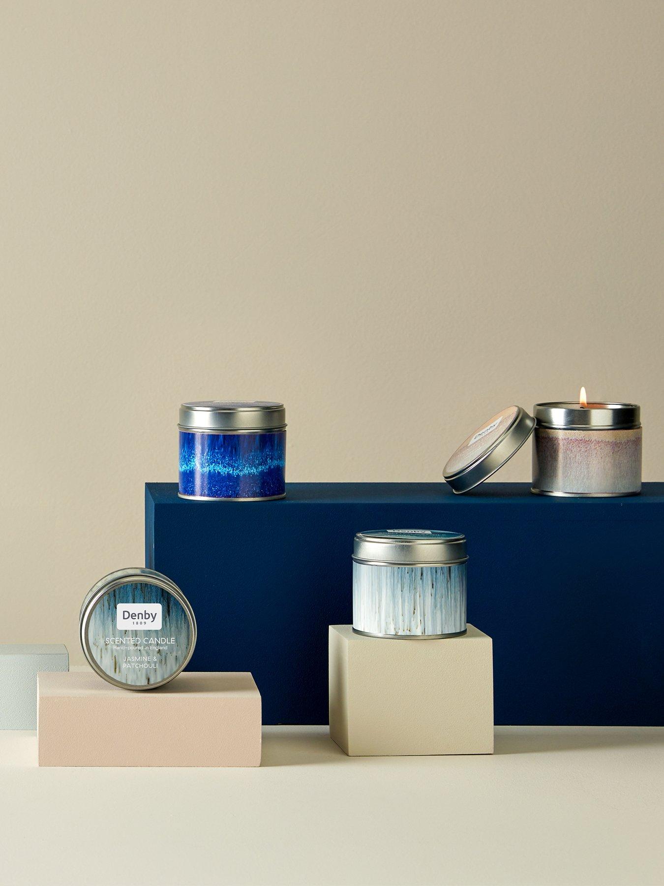 undefined Denby Set Of 3 Candle Tins