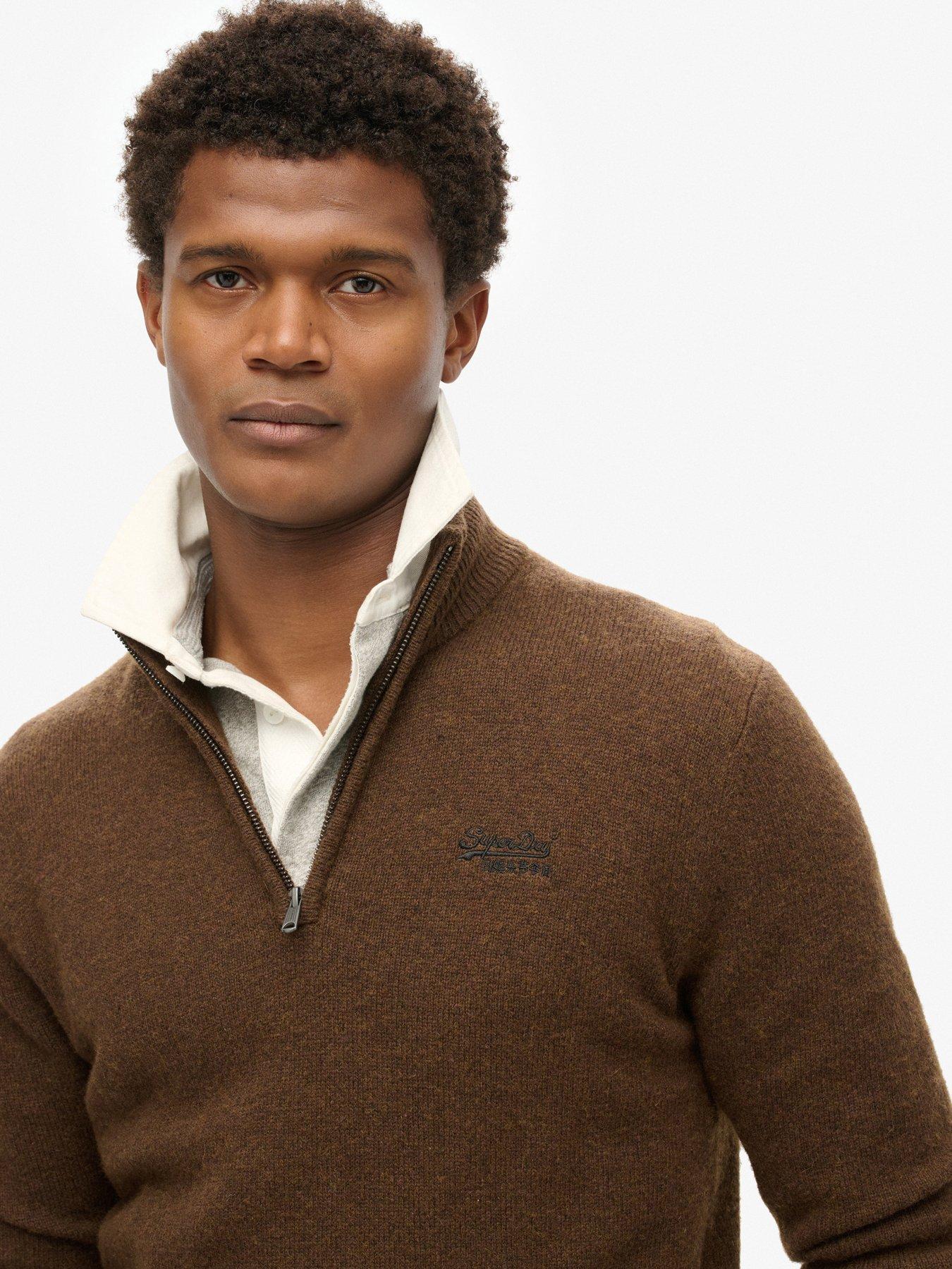 superdry-superdry-original-knitted-quarter-zip-sweat-top-brownoutfit