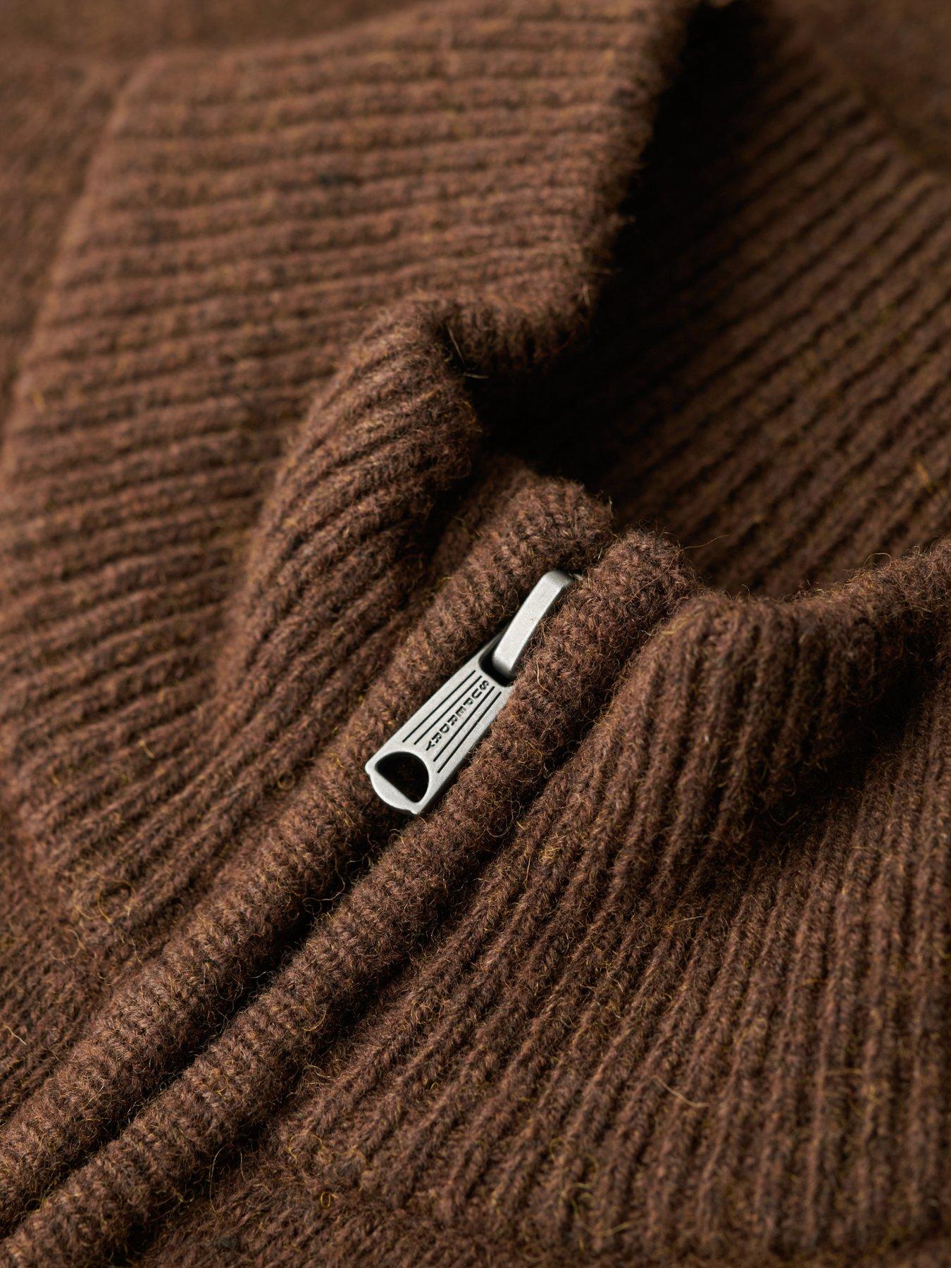 superdry-superdry-original-knitted-quarter-zip-sweat-top-browndetail