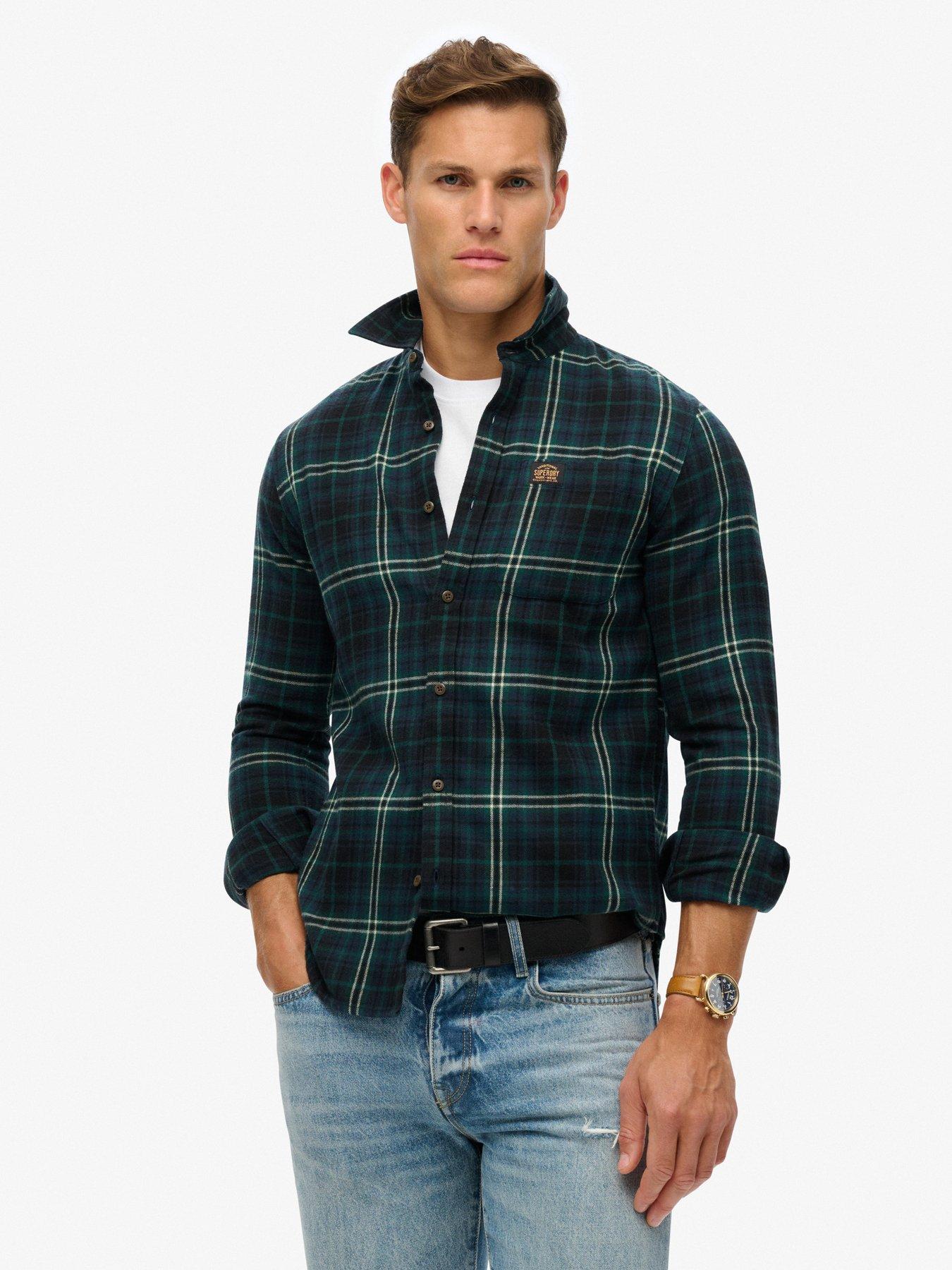 superdry-original-cotton-check-long-sleeve-shirt-green