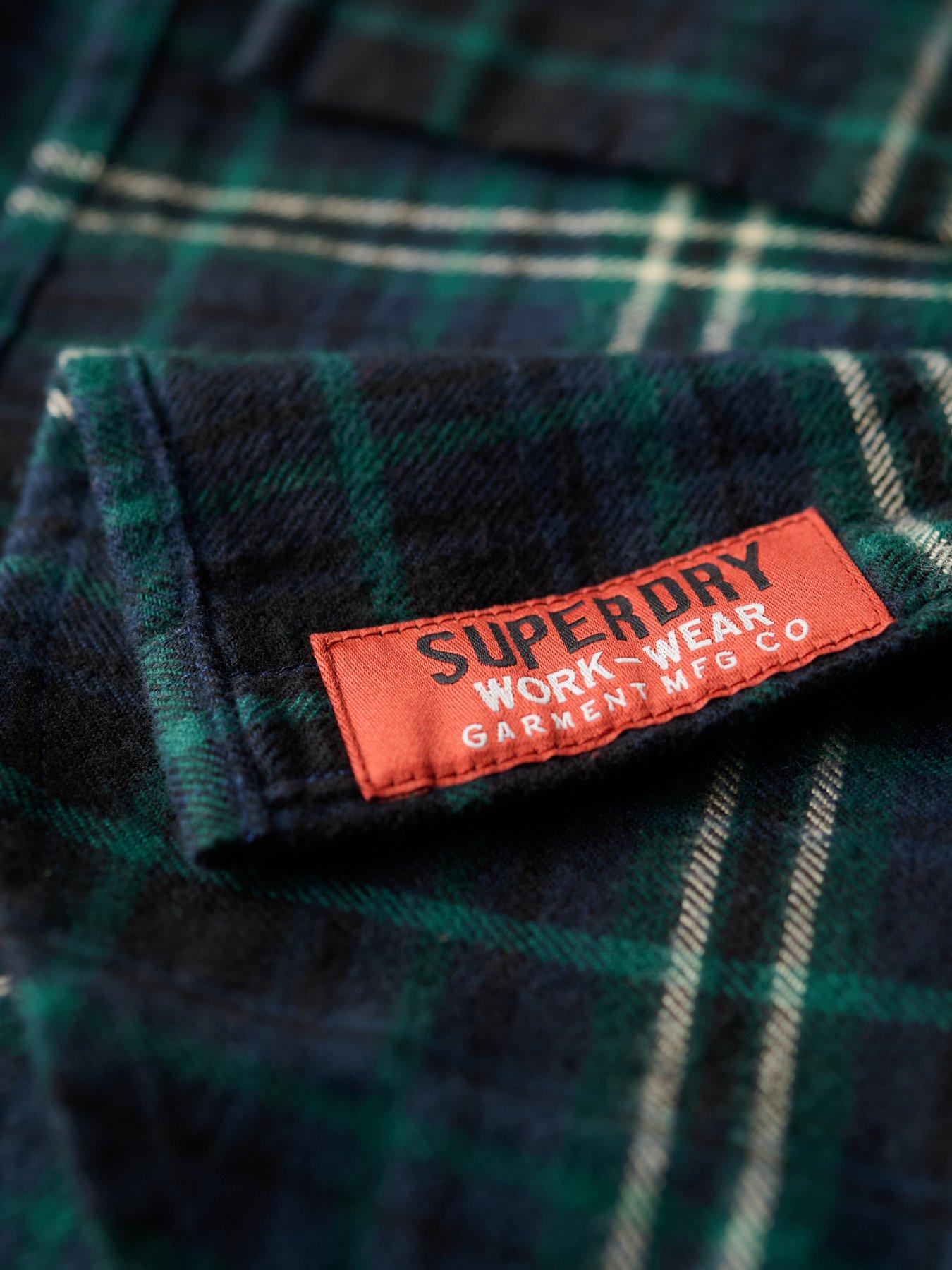 superdry-superdry-original-cotton-check-long-sleeve-shirt-greendetail