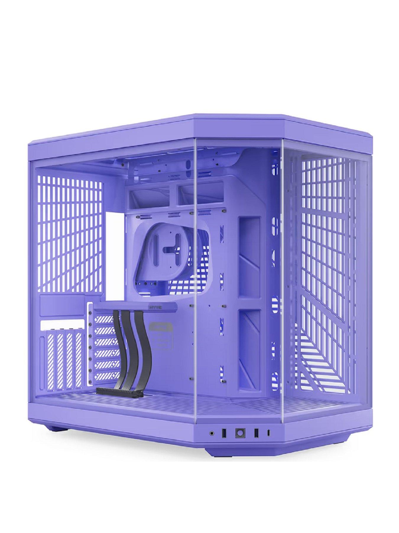 Image 1 of 6 of Hyte Hyte Y70 Mid Tower Case - Taro Milk