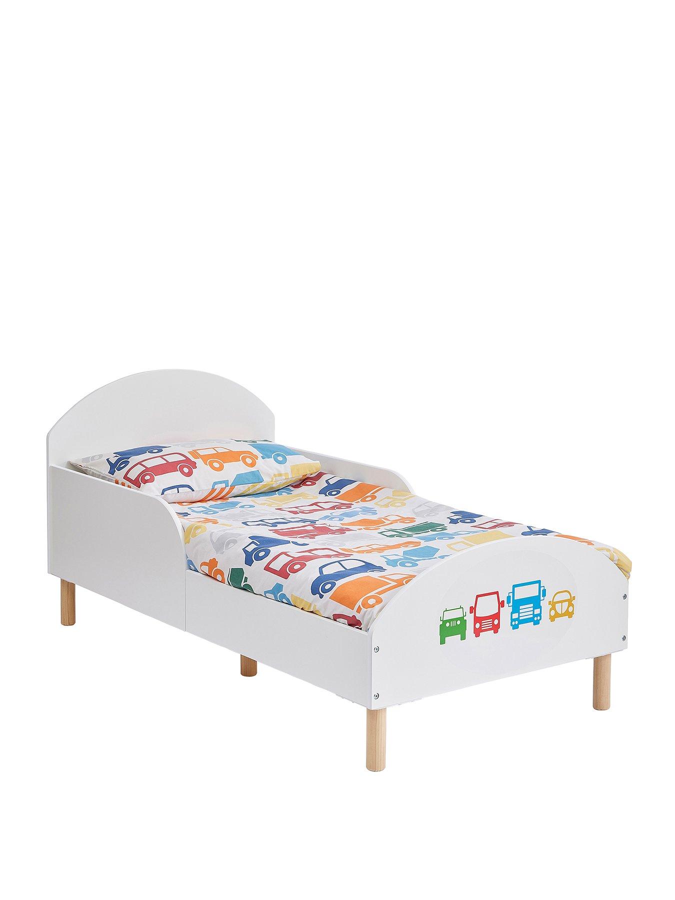 liberty-house-white-toddler-bed-with-car-decalback