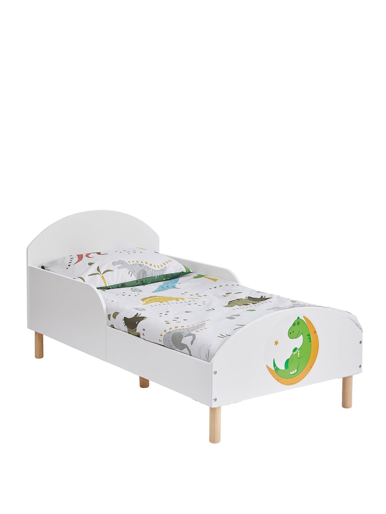 liberty-house-white-toddler-bed-with-dinosaur-decalback