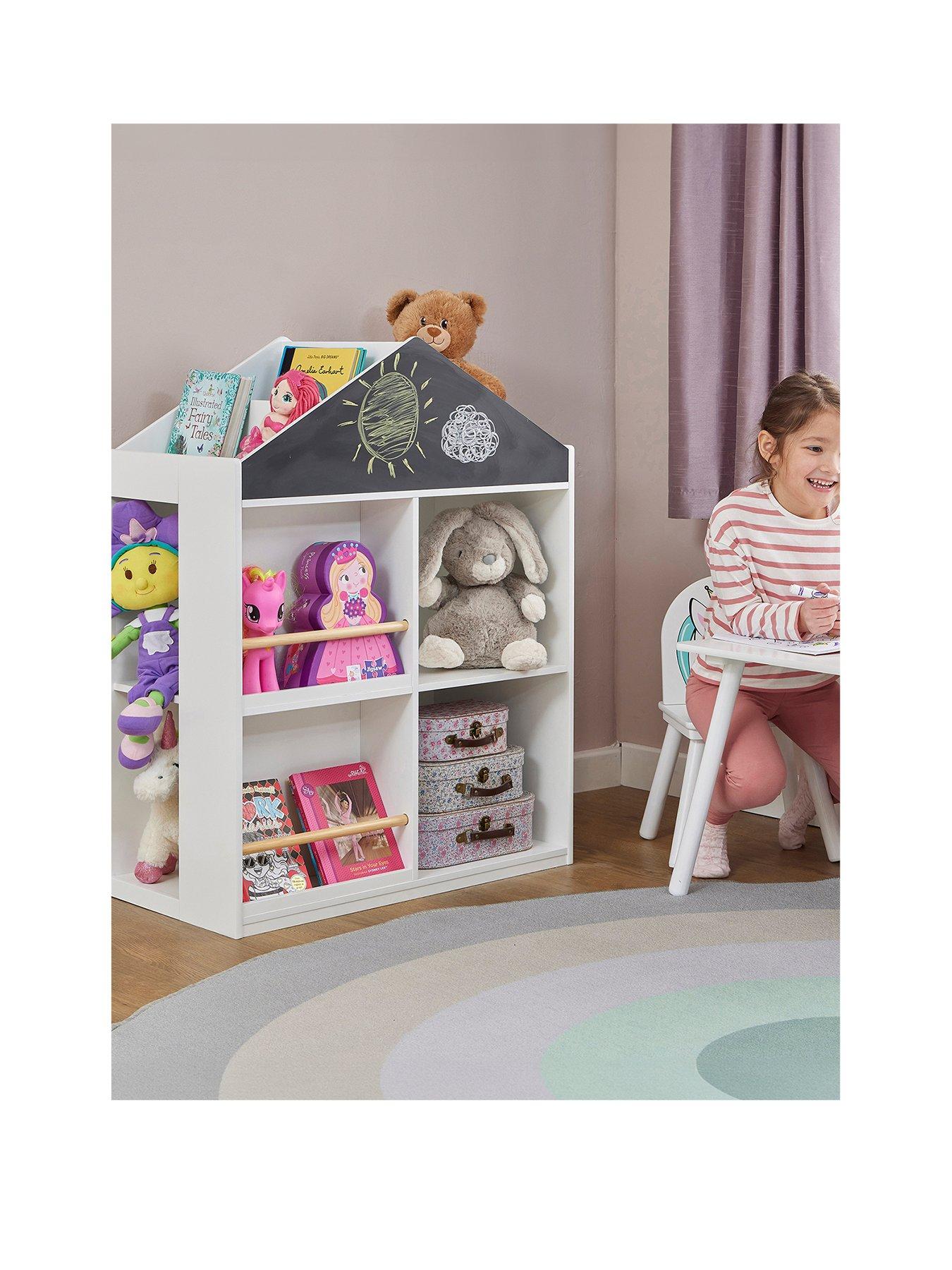 liberty-house-kids-white-blackboard-bookcase-and-storage-cabinetback