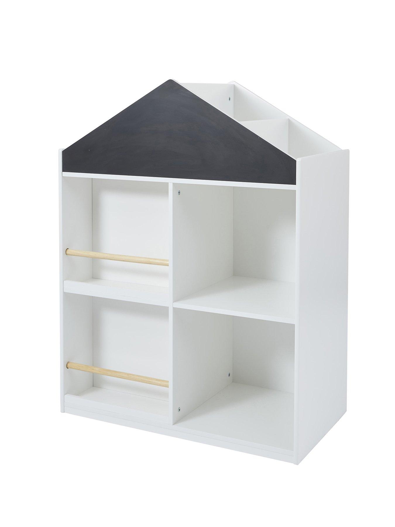 liberty-house-kids-white-blackboard-bookcase-and-storage-cabinetdetail