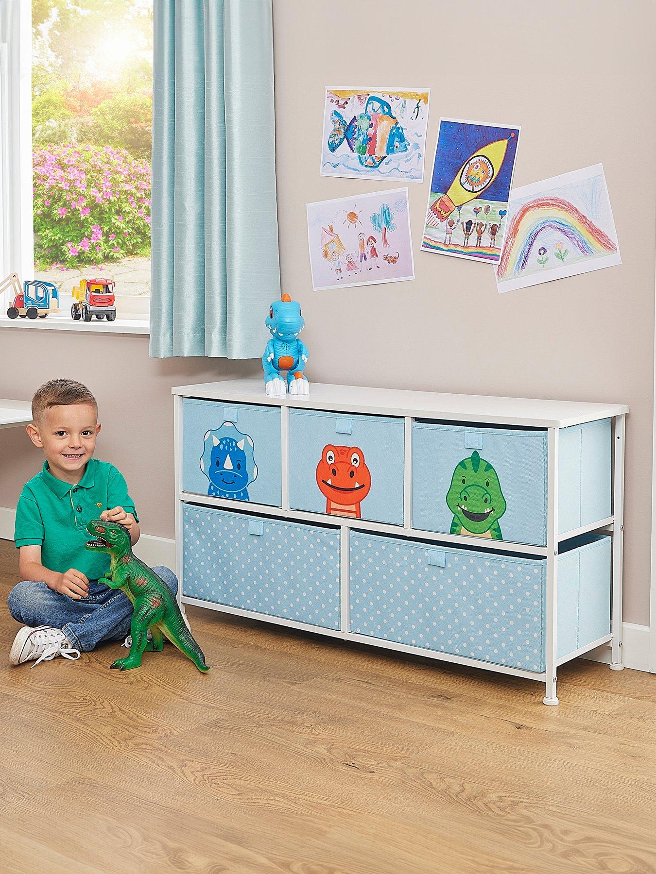 liberty-house-dinosaur-five-drawer-storage-chestfront