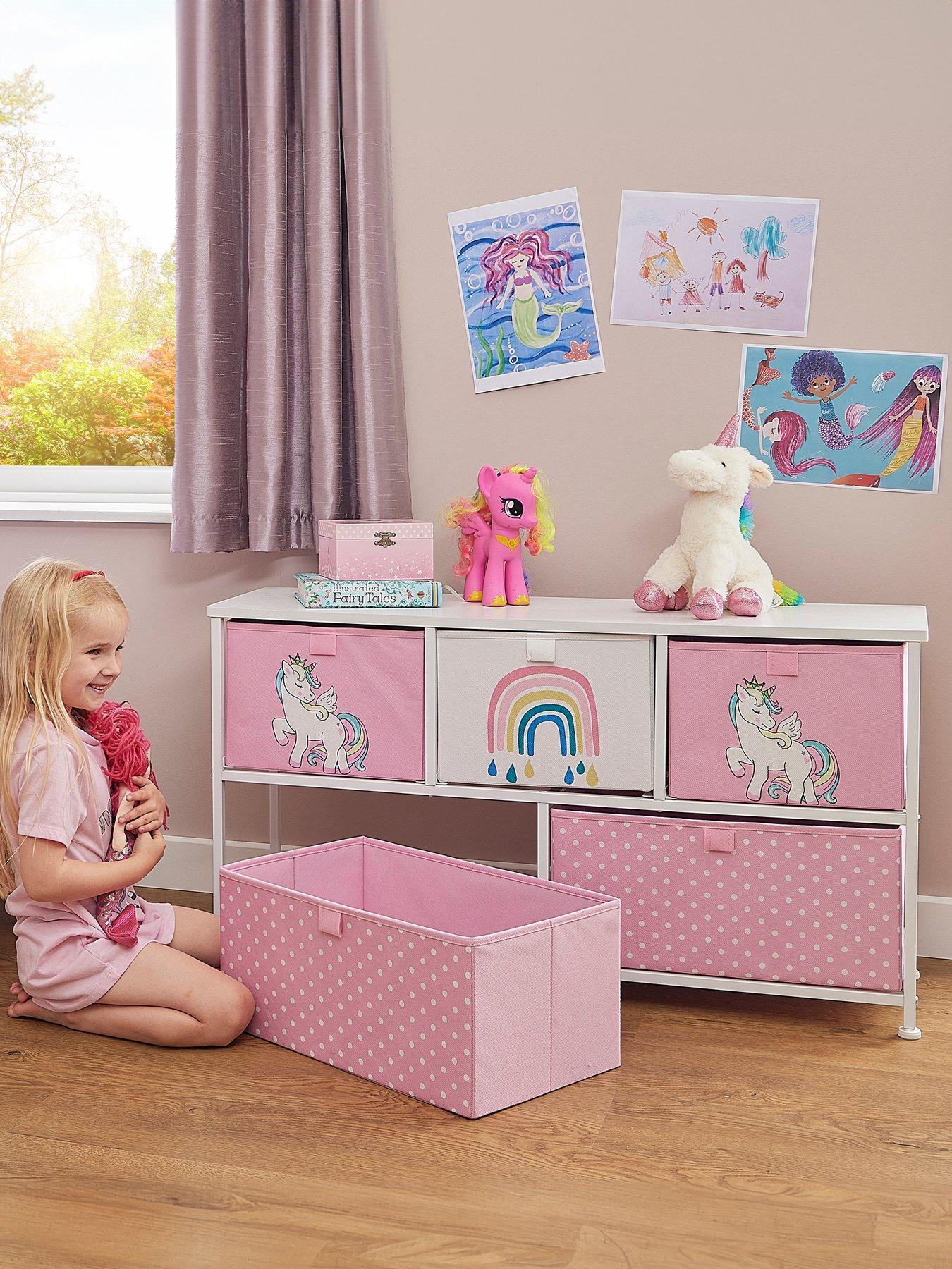 Image of Liberty House Unicorn Five Drawer Storage Chest