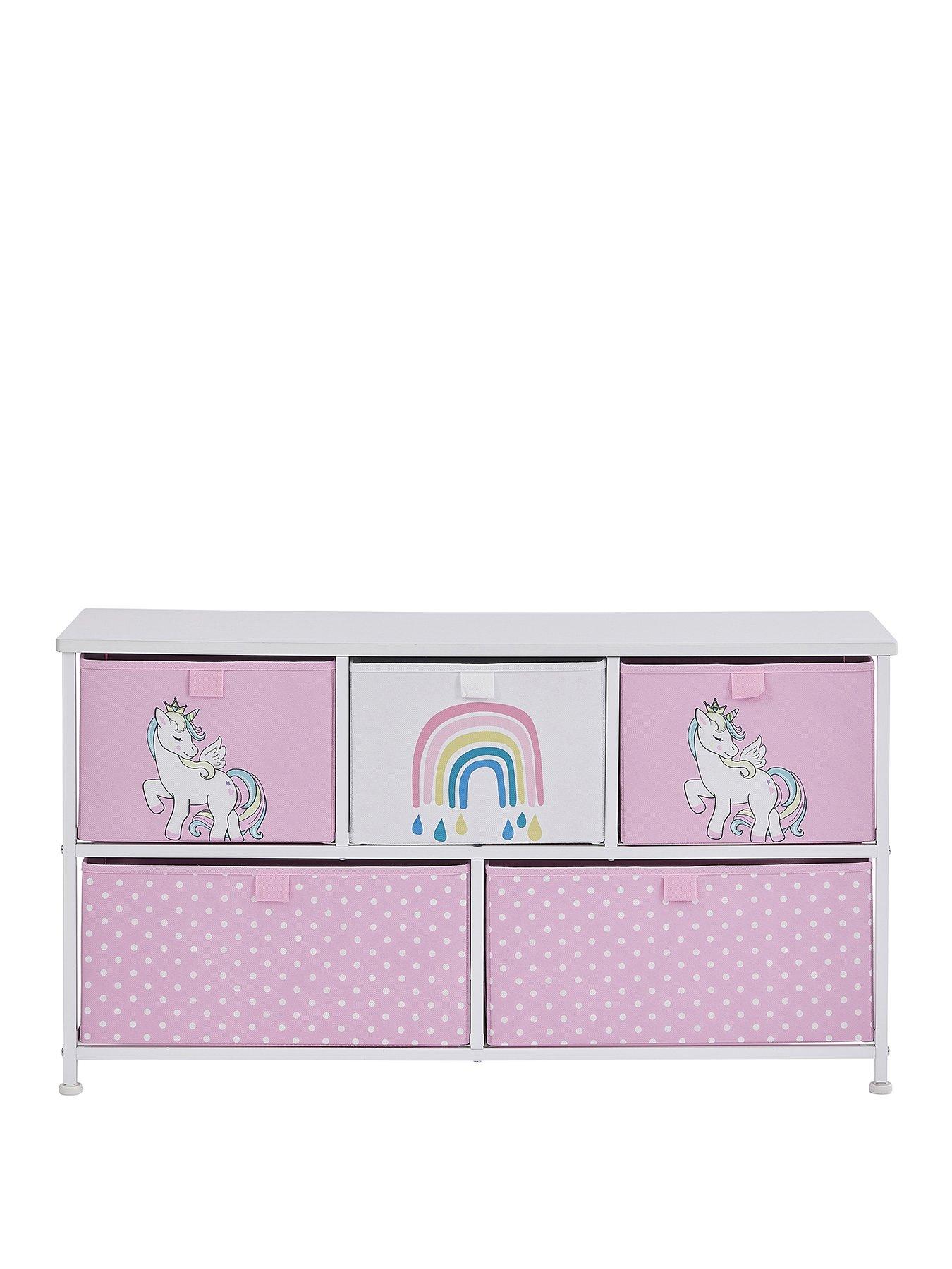 liberty-house-unicorn-five-drawer-storage-cheststillFront