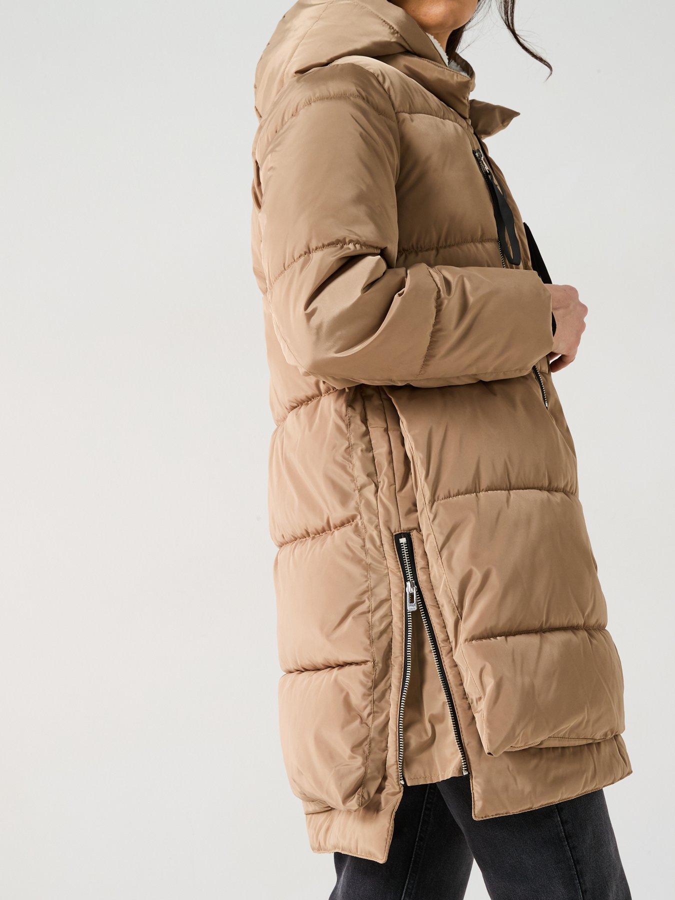 only-nora-long-puffer-coat-beigedetail